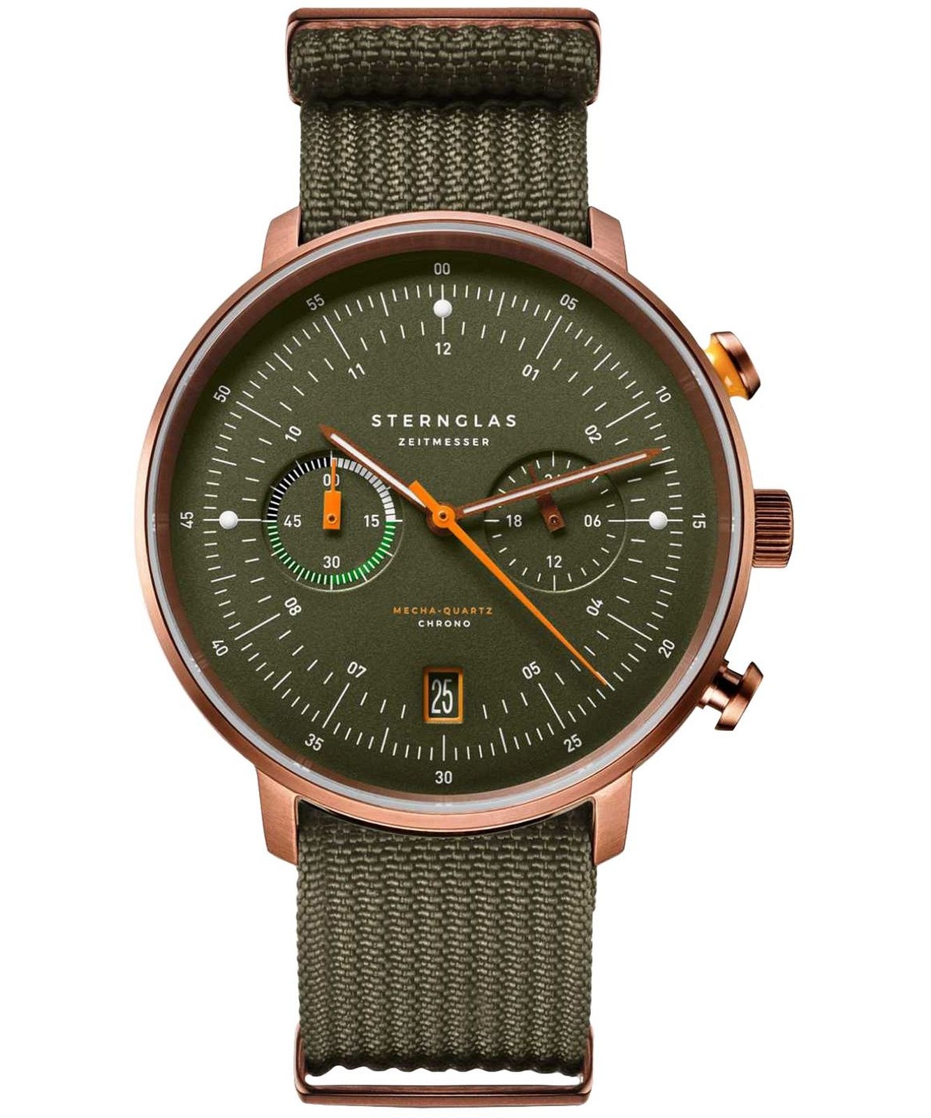 Zegarek męski Sternglas Hamburg Mecha-Quartz Chrono S01-HC35-FI05