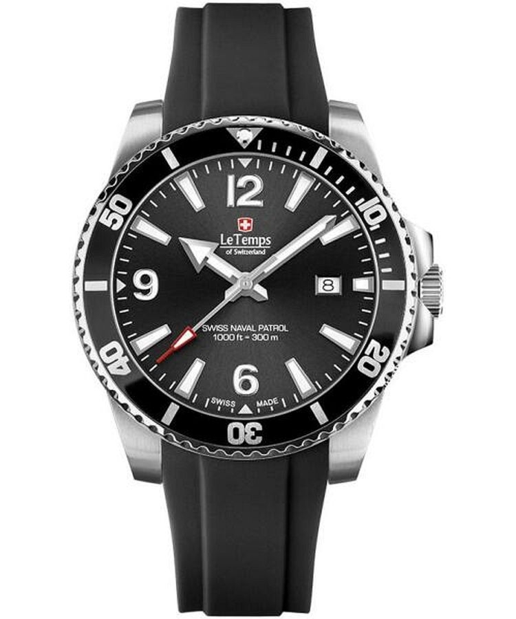 Zegarek męski Le Temps Swiss Naval Patrol LT1043.01BR01