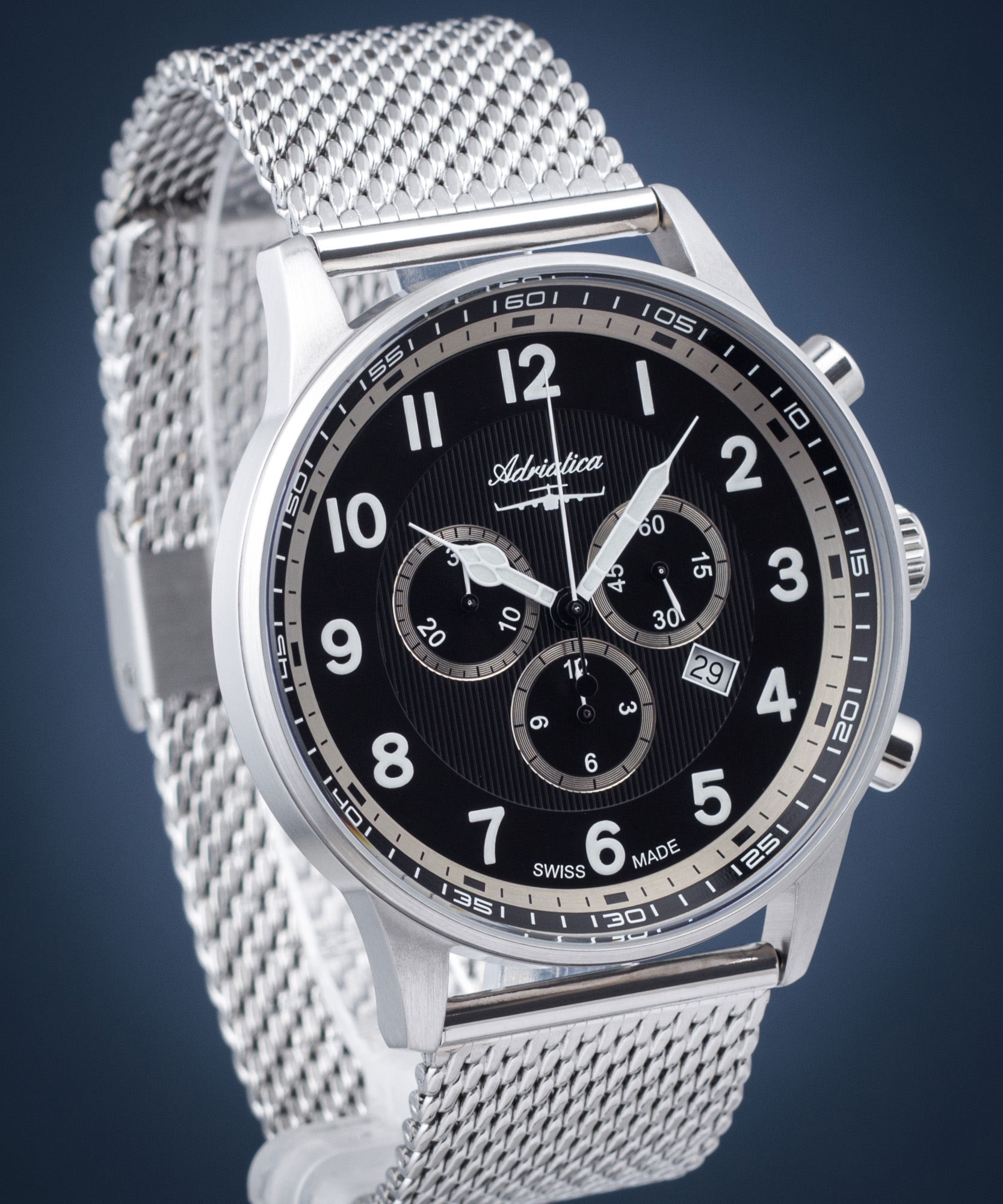 Zegarek męski Adriatica Chronograph A1076.5124CHXLG