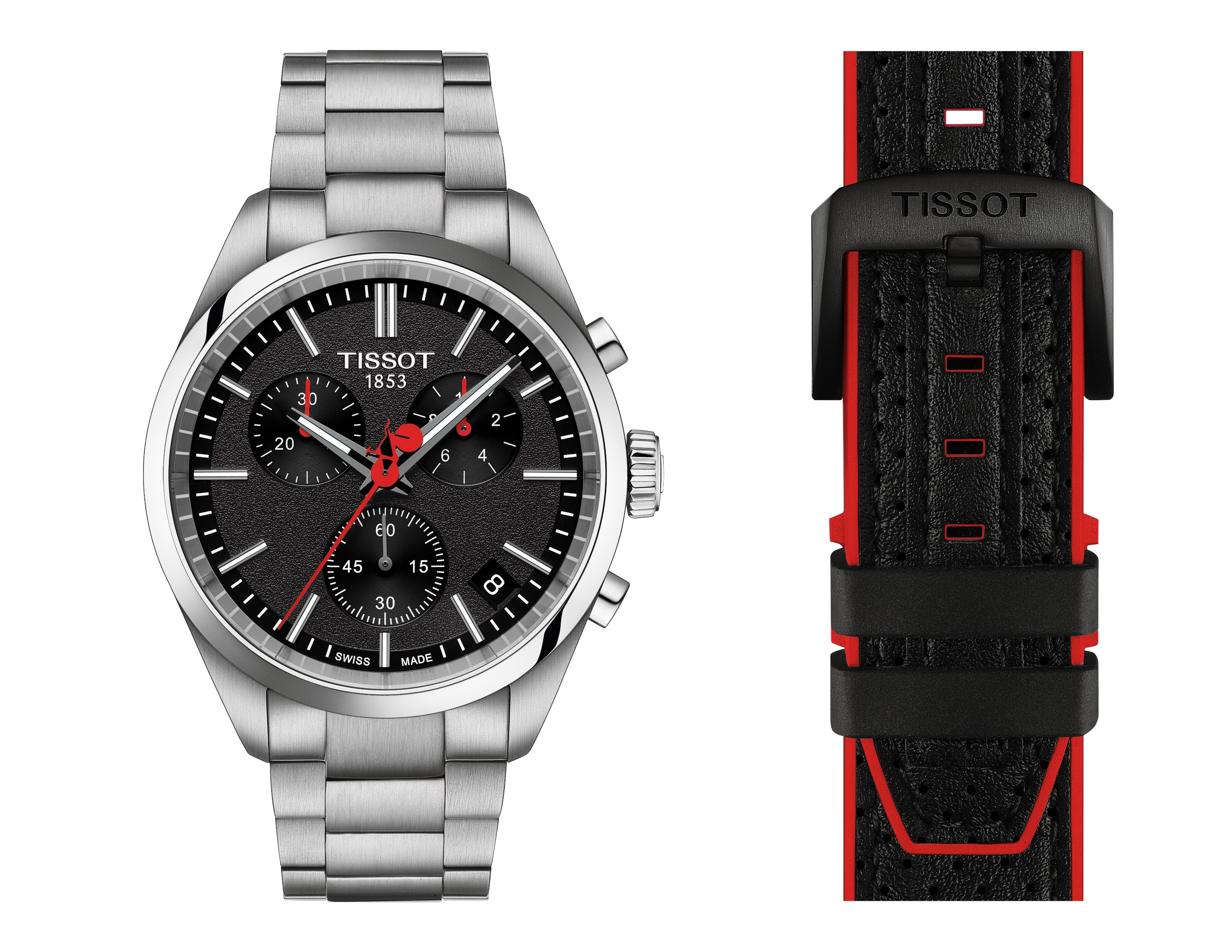 Zegarek męski Tissot PR 100 Vuelta Chronograph SET Limited Edition T150.417.11.051.01 (T1504171105101)