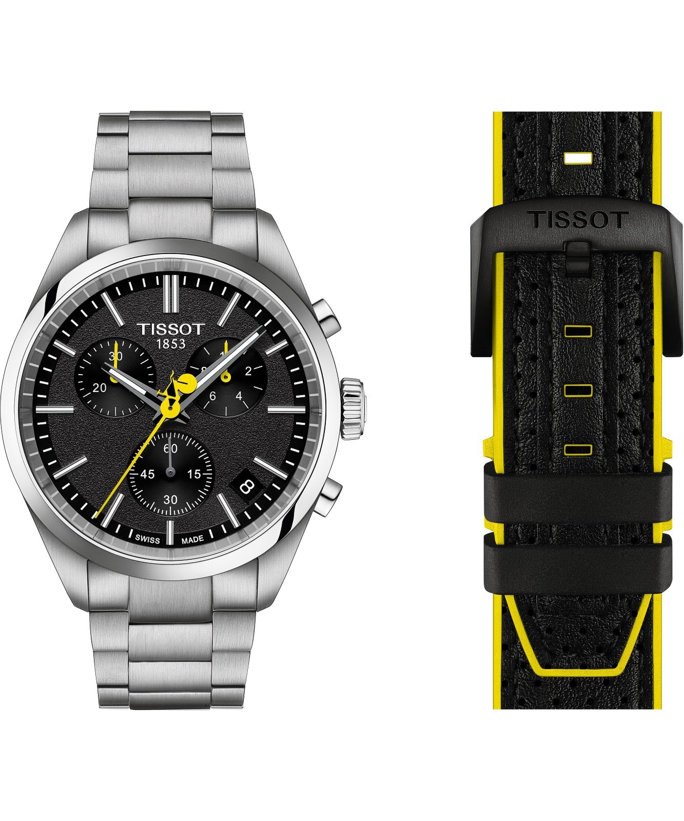 Zegarek męski Tissot PR 100 Tour De France Chronograph SET T150.417.11.051.00 (T1504171105100)