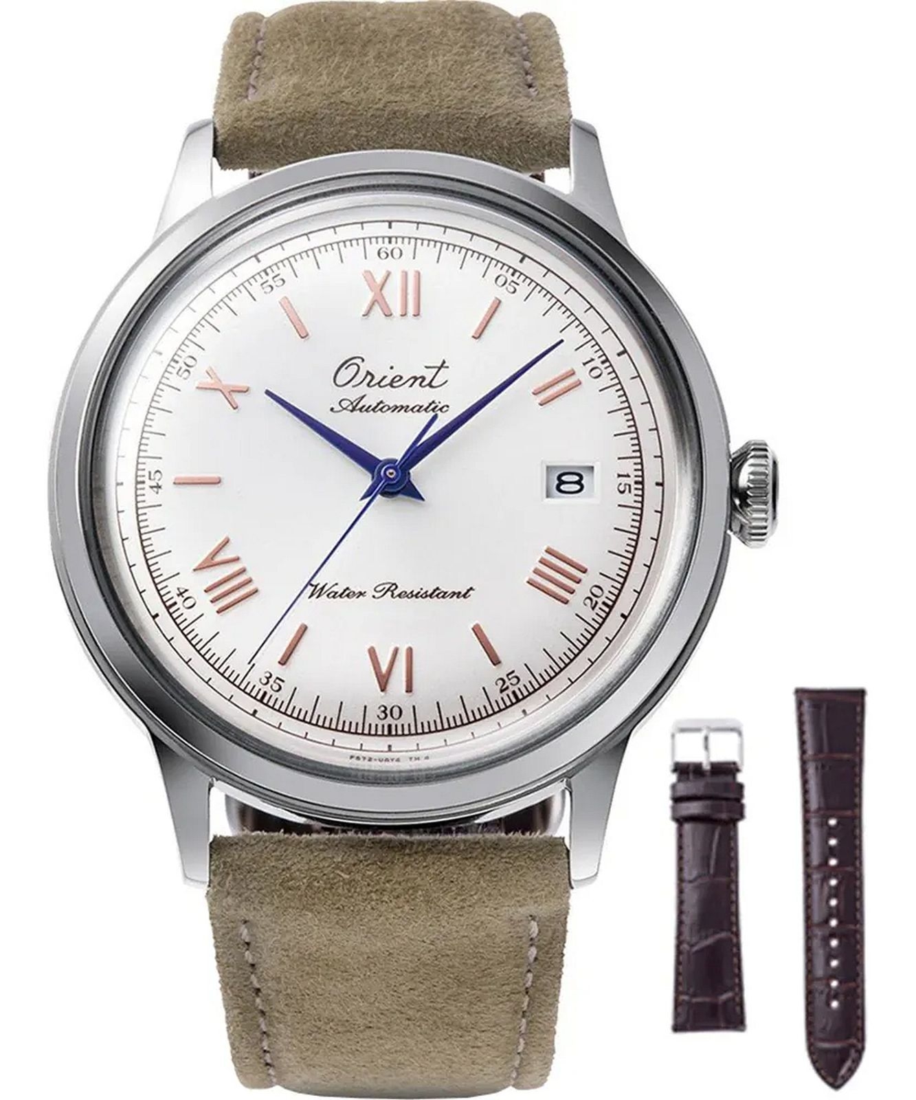 Zegarek męski Orient Bambino Classic Automatic 75th Anniversary Limited Edition SET RA-AC0027S30B