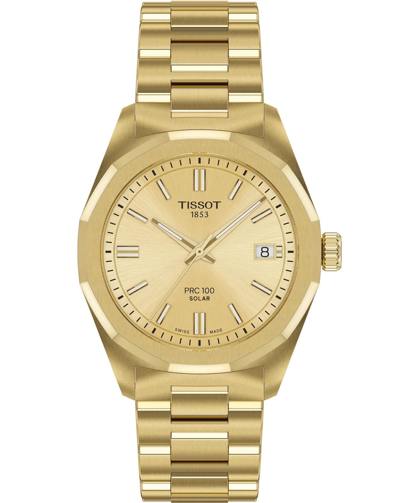 Zegarek damski Tissot PRC 100 Quartz Solar T151.822.33.021.00 (T1518223302100)