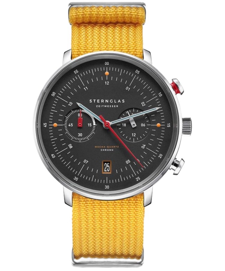Zegarek męski Sternglas Hamburg Chronograph Limited Edition S01-HCN03-FI01
