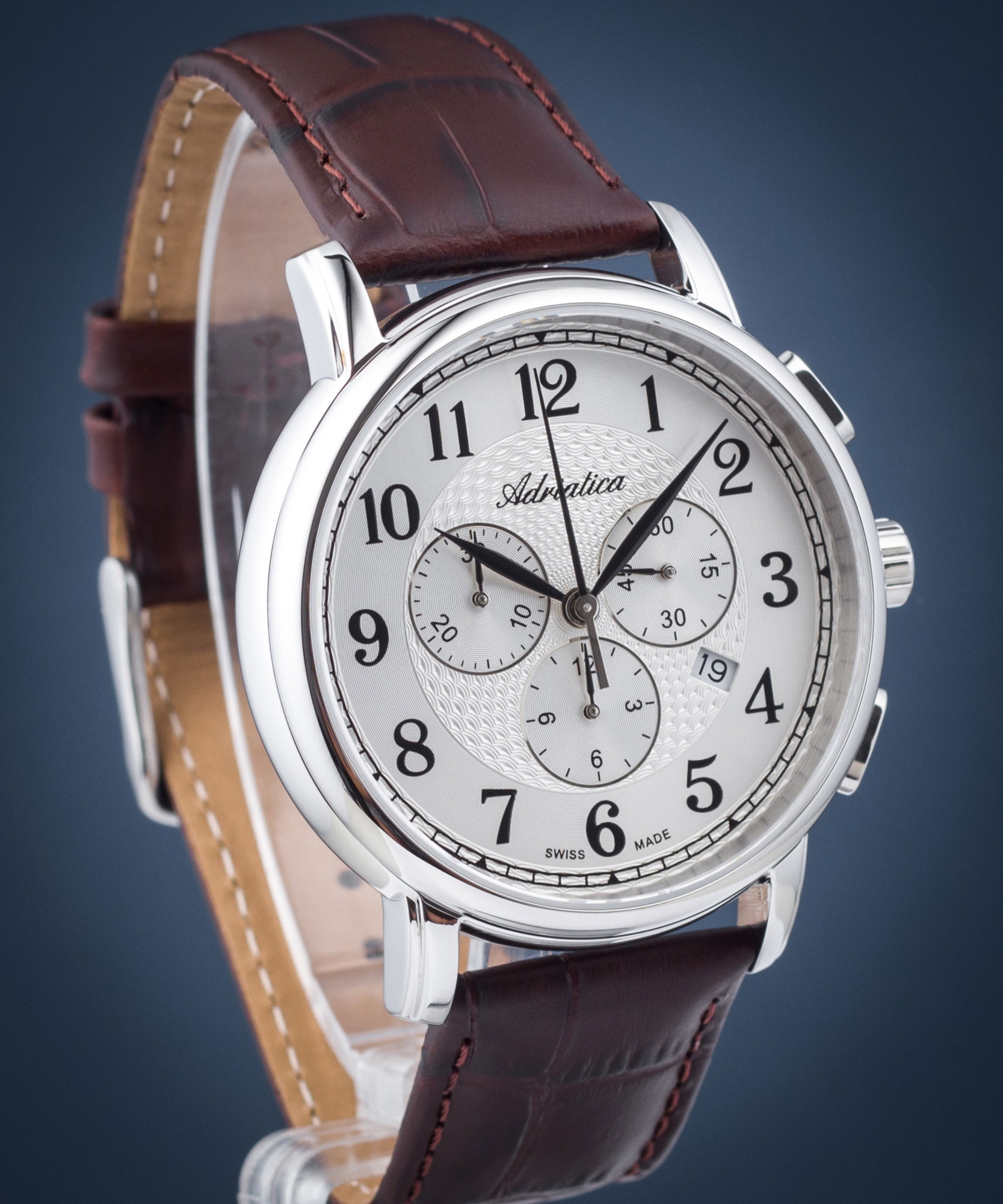 Zegarek męski Adriatica Classic Chronograph A8256.5B23CH