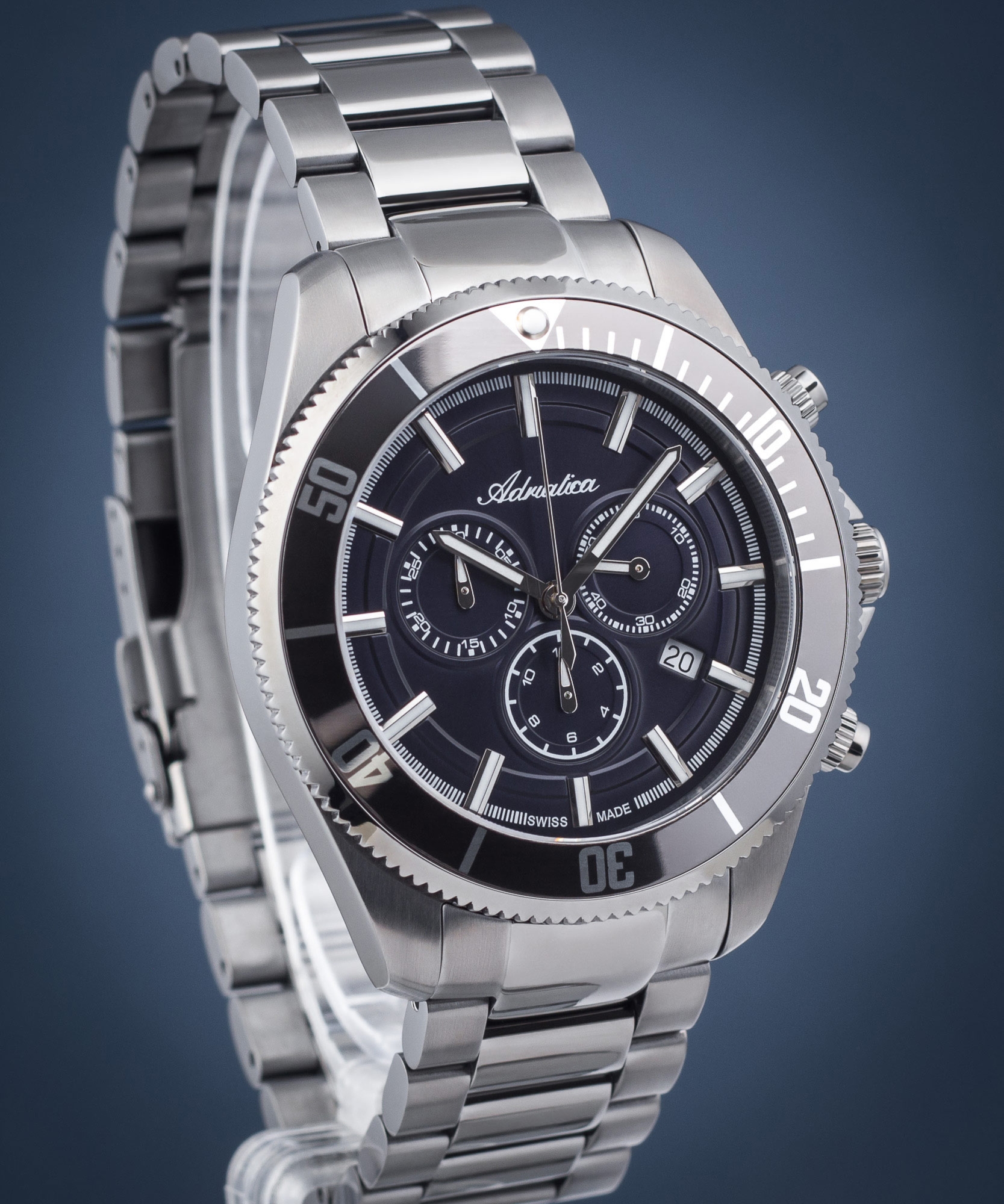 Zegarek męski Adriatica Chronograph A1139.S115CHN