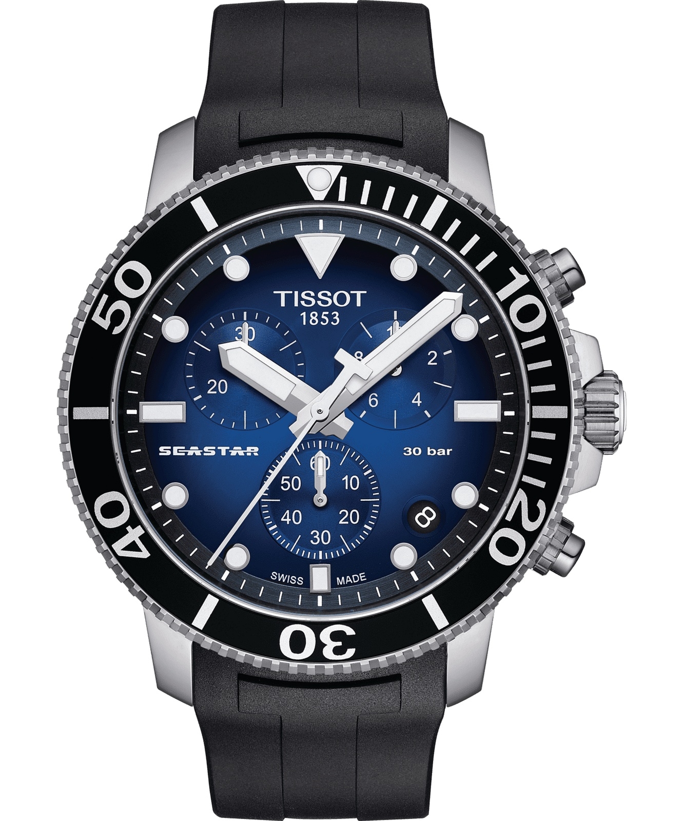Zegarek męski Tissot Seastar 1000 Chronograph T120.417.17.041.00 (T1204171704100)