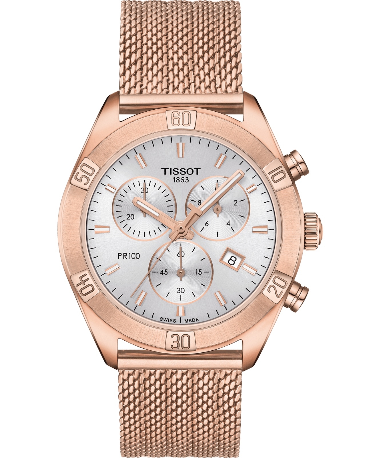 Zegarek damski Tissot PR 100 Sport Chic Chronograph T101.917.33.031.00 (T1019173303100)