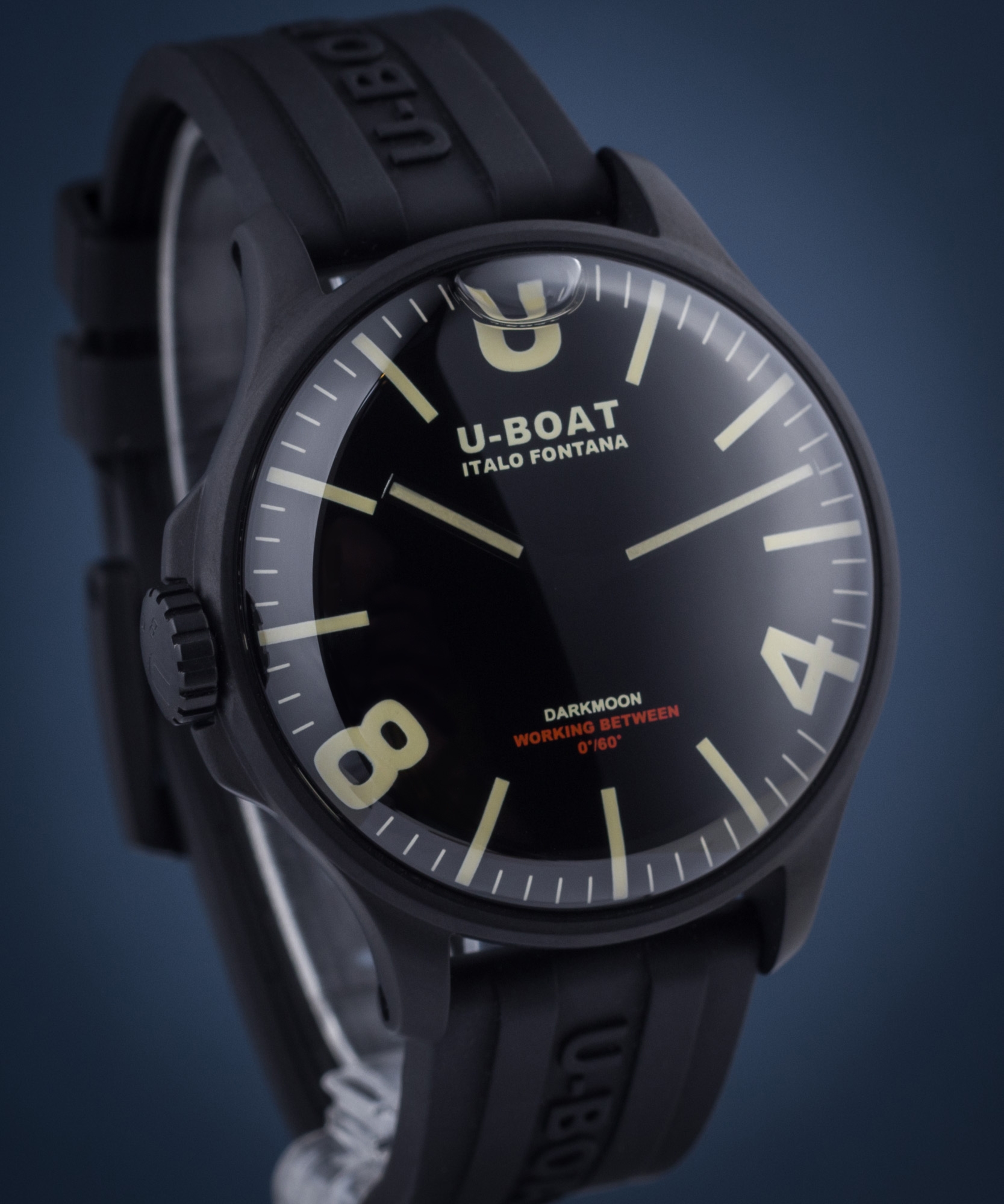 Zegarek męski U-BOAT Darkmoon 8464-B (8464)