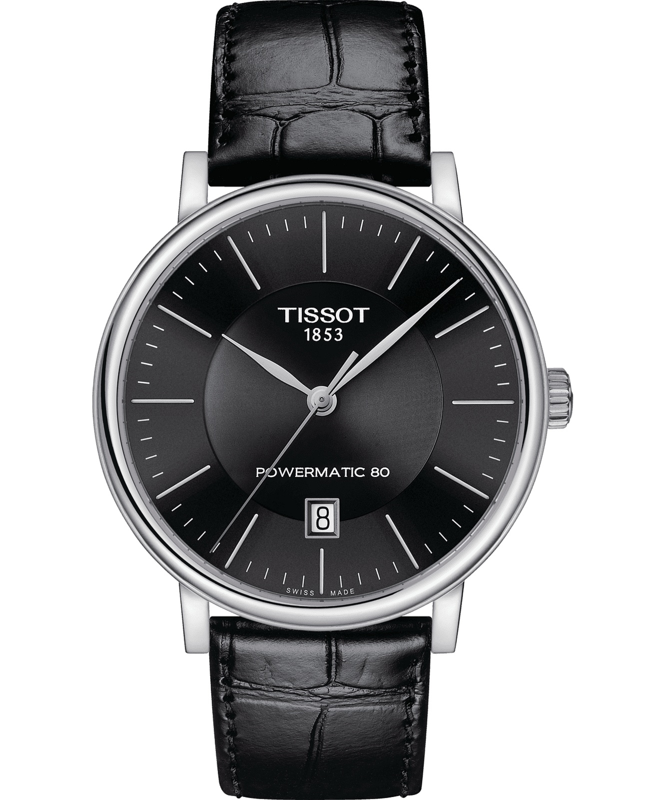 Zegarek męski Tissot Carson Premium Powermatic 80 T122.407.16.051.00 (T1224071605100)