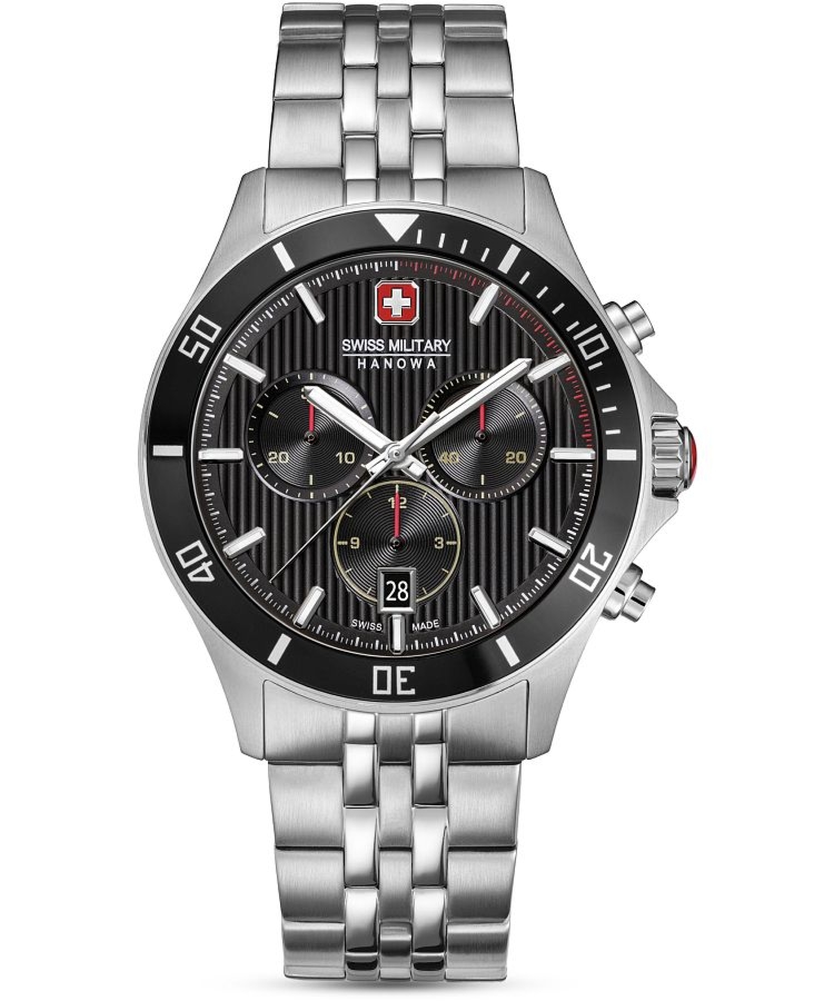 Zegarek męski Swiss Military Hanowa Flagship Heritage Chronograph SMWGI0007601