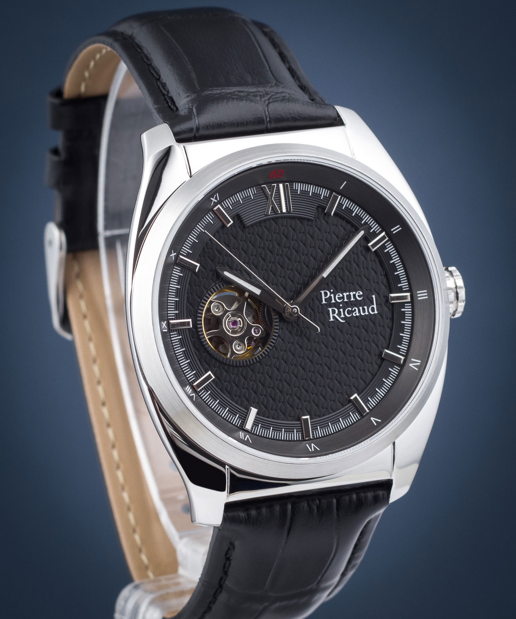 Zegarek męski Pierre Ricaud Automatic Open Heart P60052.5264A
