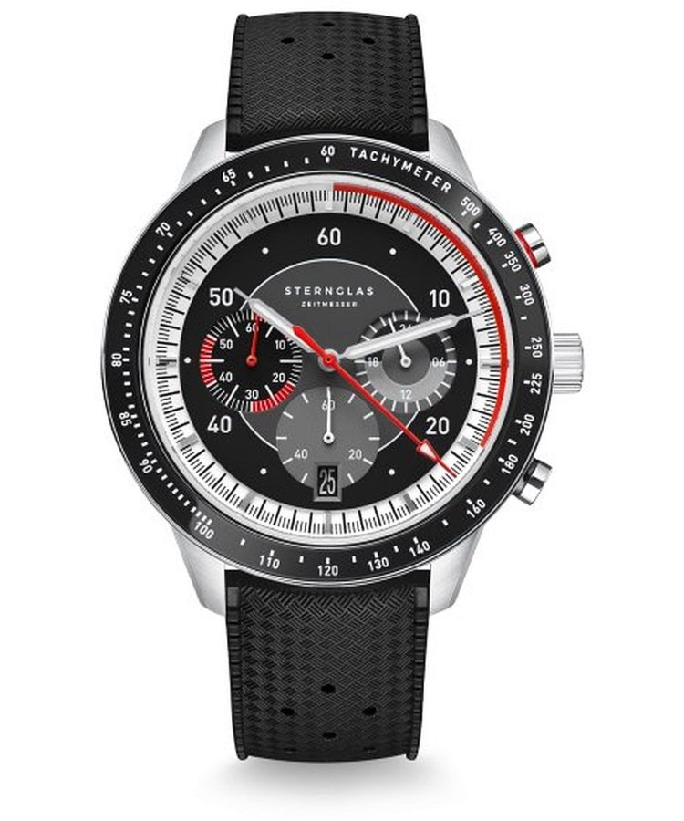 Zegarek męski Sternglas Tachymeter 2.0 Chronograph S01-TM03-KA04