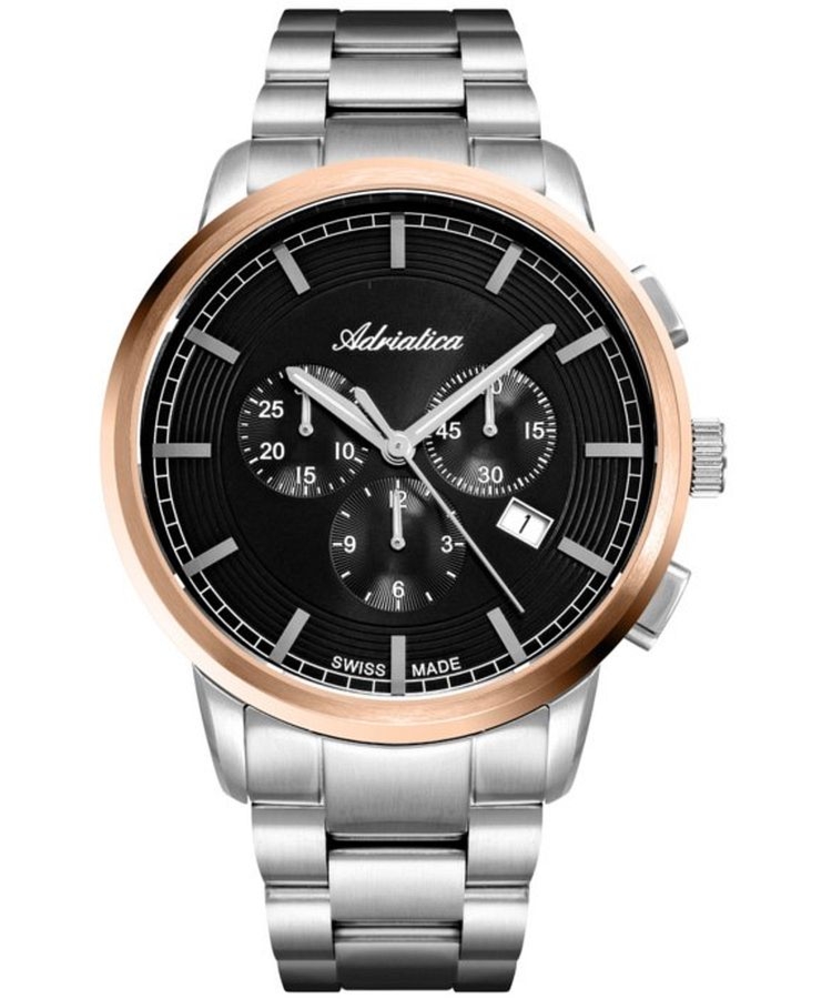 Zegarek męski Adriatica Classic Chronograph A8307.R114CH