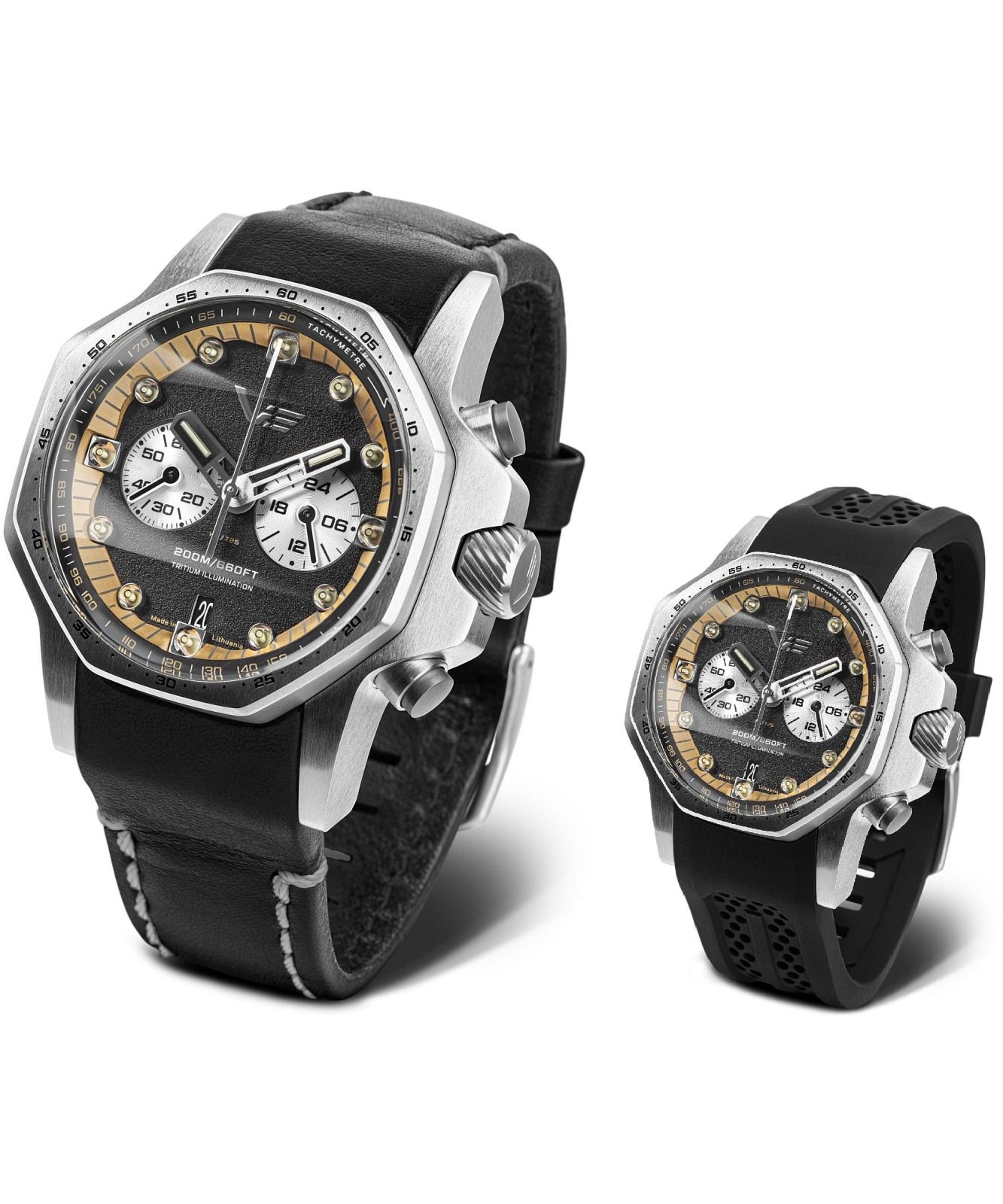 Zegarek męski Vostok Europe Atomic Age Sakharov Line Chrono Limited Editon VK64-640A698