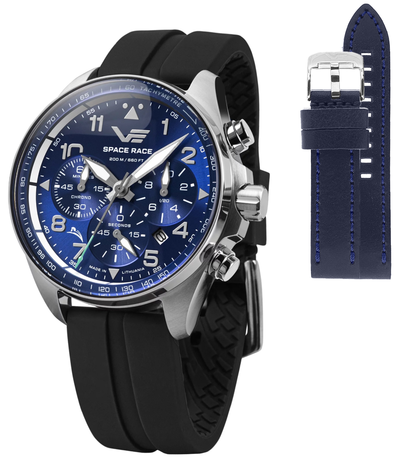 Zegarek męski Vostok Europe Space Race Chrono Limited Edition + pasek Vostok 6S20-325A742-02940