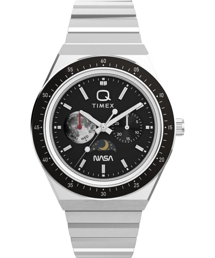 Zegarek męski Timex Q Vintage-Inspired NASA TW2Y56700
