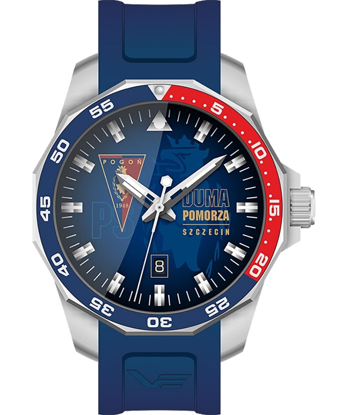 Zegarek męski Vostok Europe Rocket N-1 Automatic Pogoń Szczecin Duma Pomorza Limited Edition NH35-225A462-A