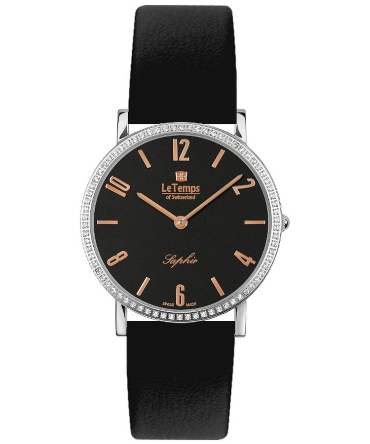 Zegarek damski Le Temps Zafira Slim Swarovski LT1086.42BL11