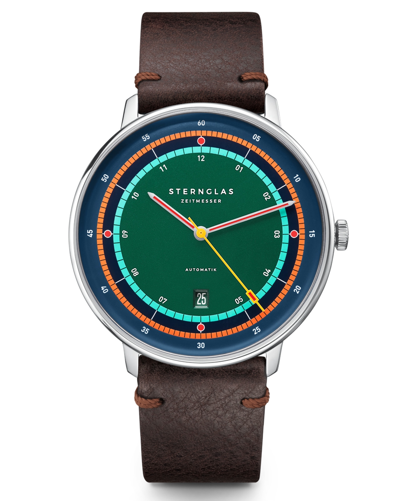 Zegarek męski Sternglas Hamburg Automatic Limited Edition Argo S02-HHA08-VI11