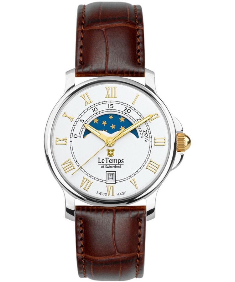 Zegarek damski Le Temps Zafira Moon Phase LT1055.43BL62