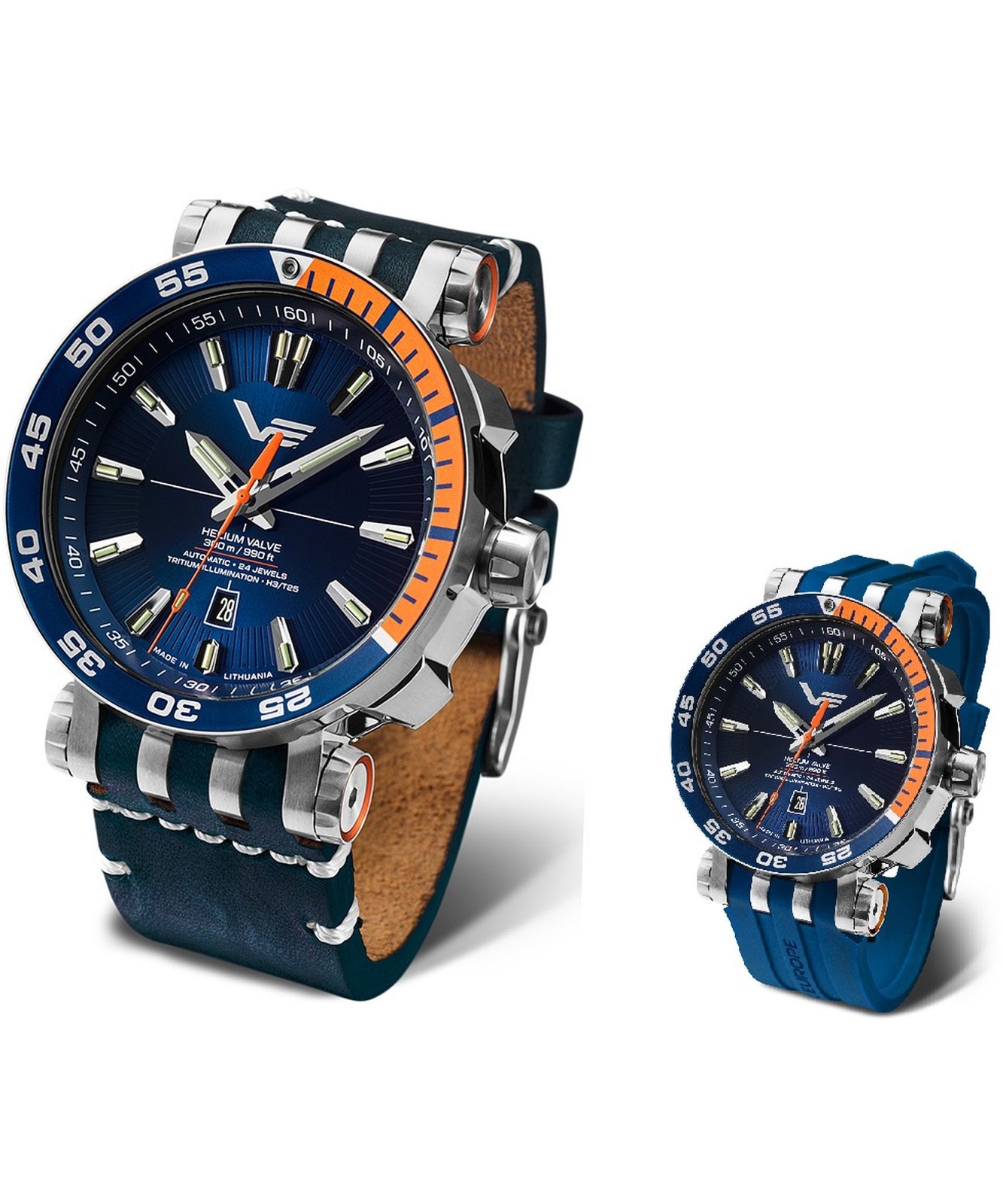 Zegarek męski Vostok Europe Helium Valve Automatic Tritium Illumination SET NH35A-575A715