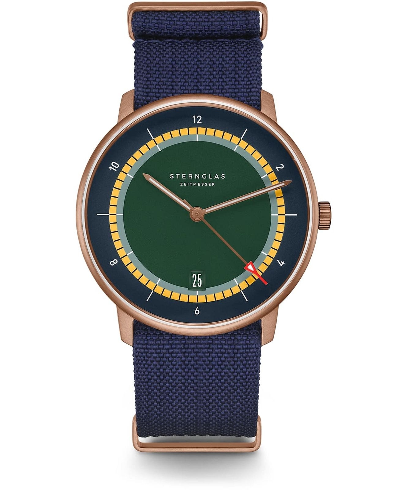 Zegarek męski Sternglas Naos Edition Argo Bronze S01-NAX48-FI08