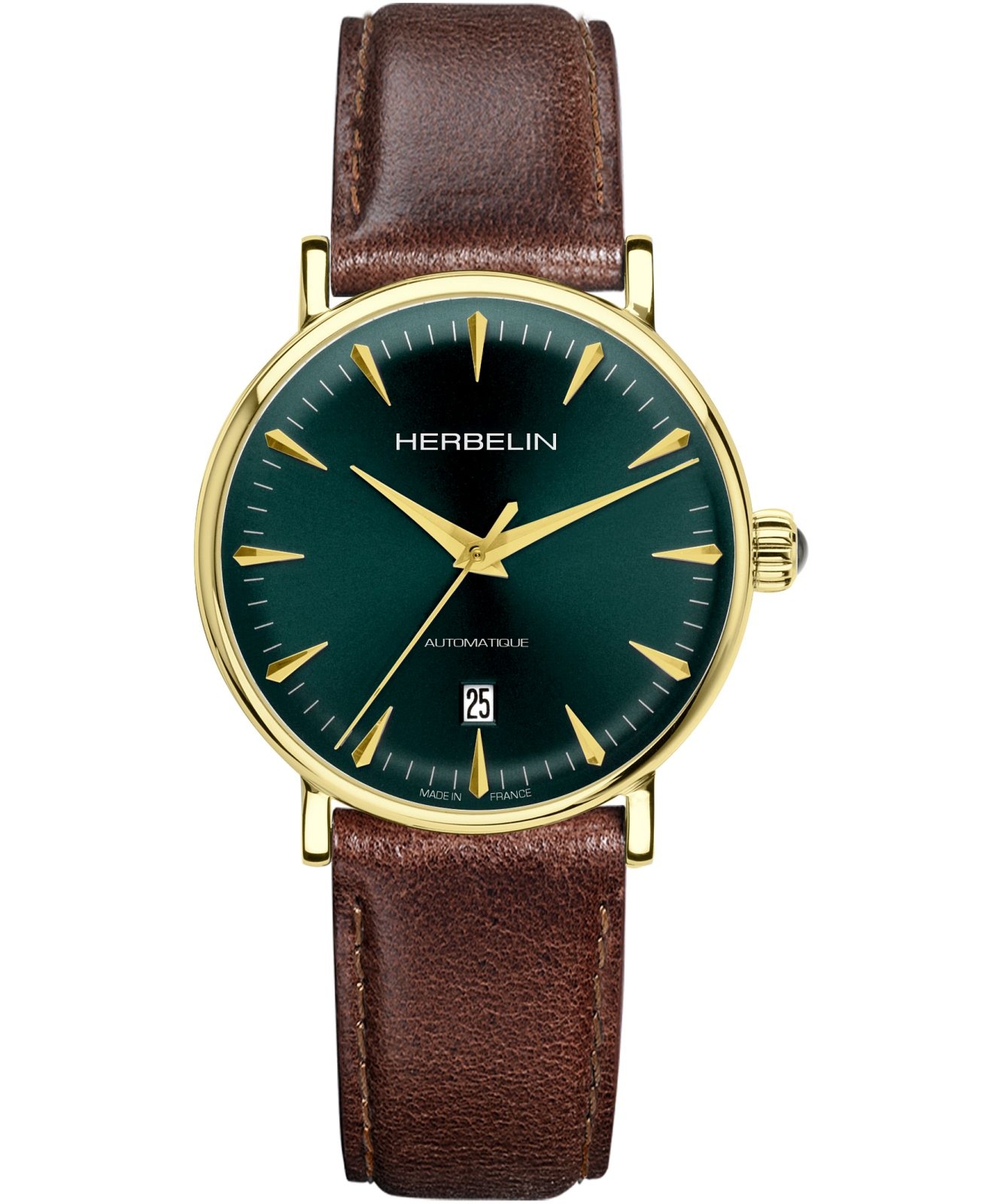 Zegarek męski Herbelin Automatic 1647P16BR (1647/P16BR)