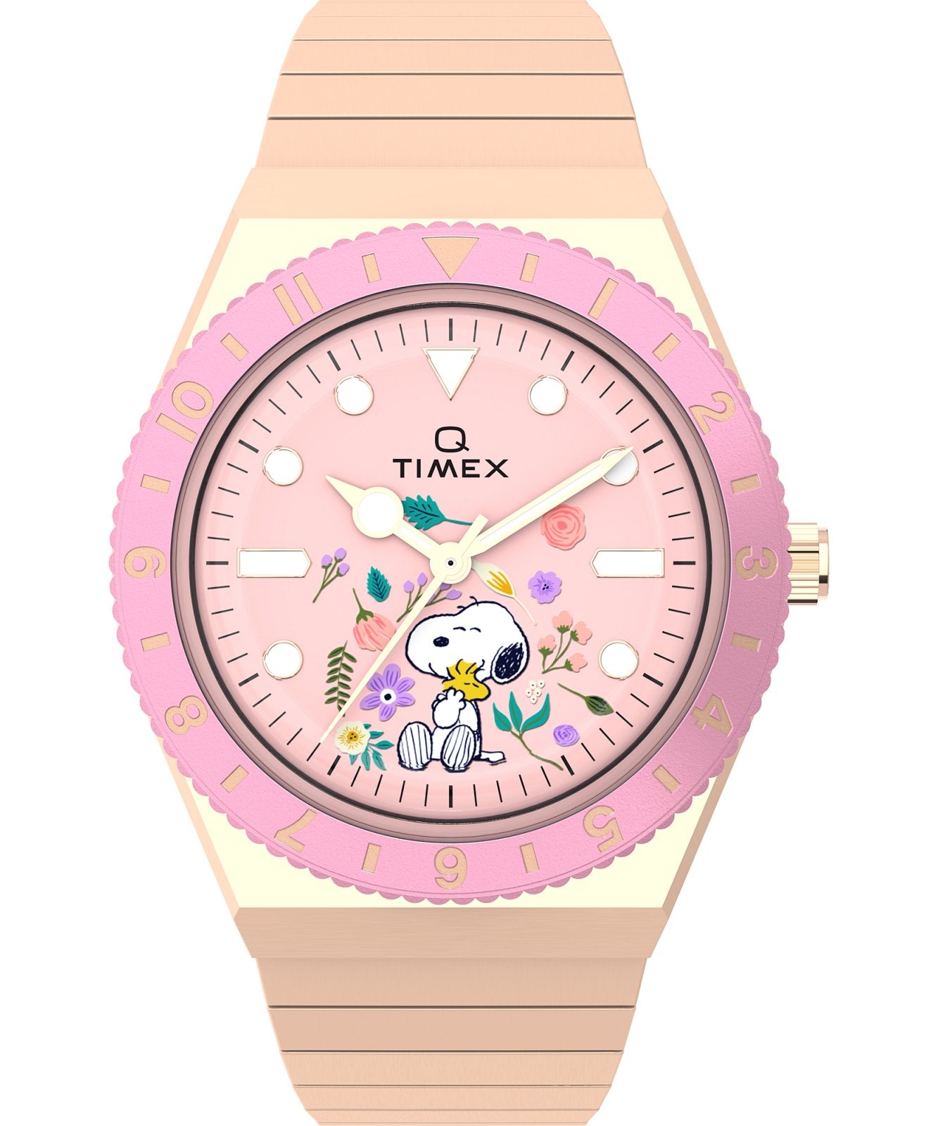 Zegarek damski Timex X Peanuts® Q Timex® In Bloom TW2W83800
