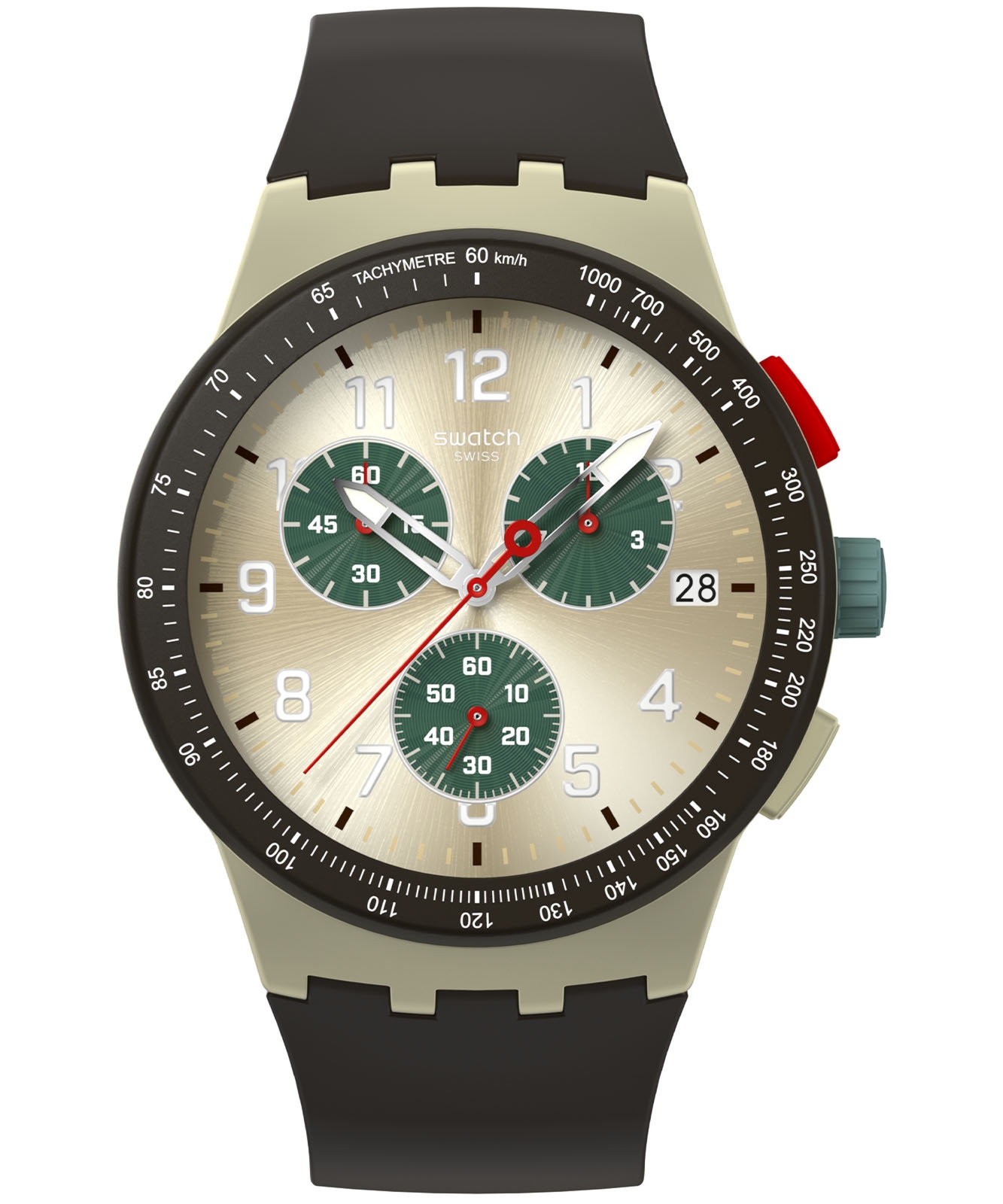 Zegarek Swatch Obsidian Ink Chronograph SUST402