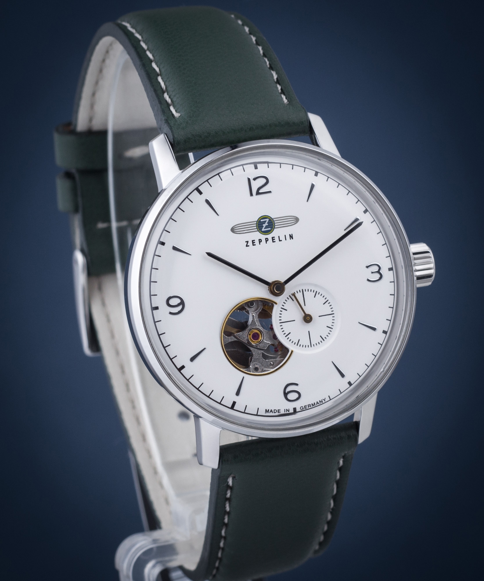 Zegarek męski Zeppelin Hindenburg Open Heart Automatic 8066-1_N