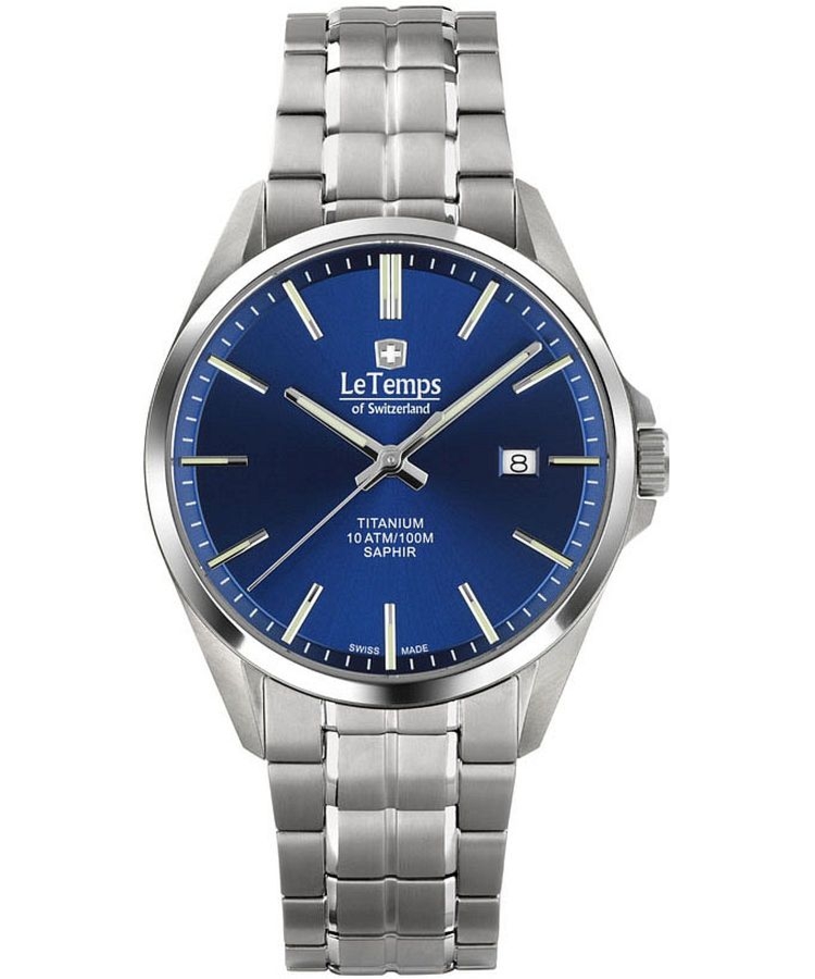 Zegarek męski Le Temps Titanium LT1025.13TB01