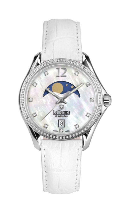 Zegarek damski Le Temps Sport Elegance Moon Phase LT1030.16BL04