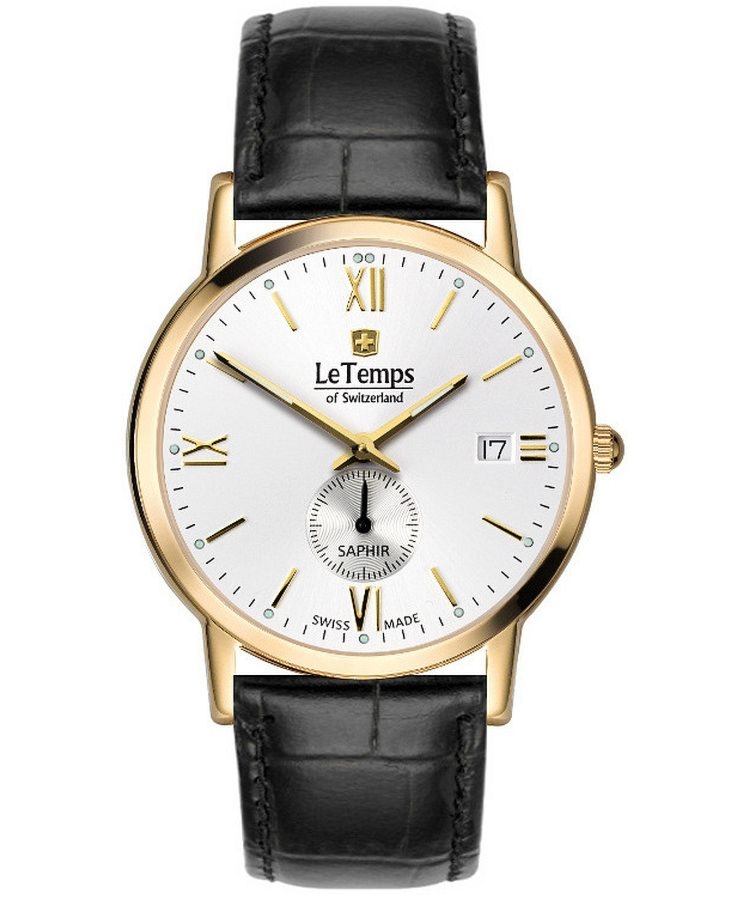 Zegarek męski Le Temps Flat Elegance LT1087.82BL61