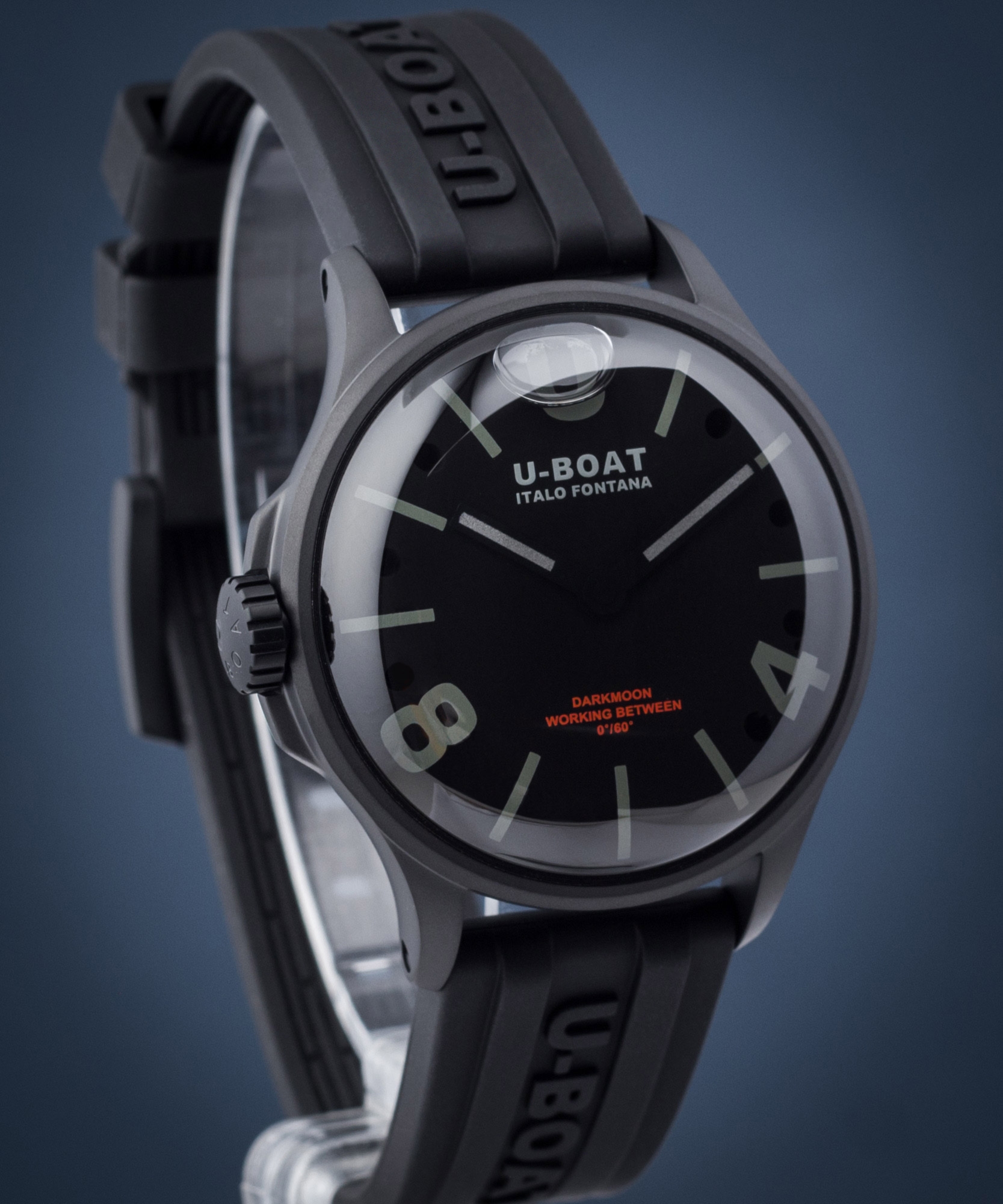 Zegarek męski U-BOAT Darkmoon 40mm BK Black PVD 9545