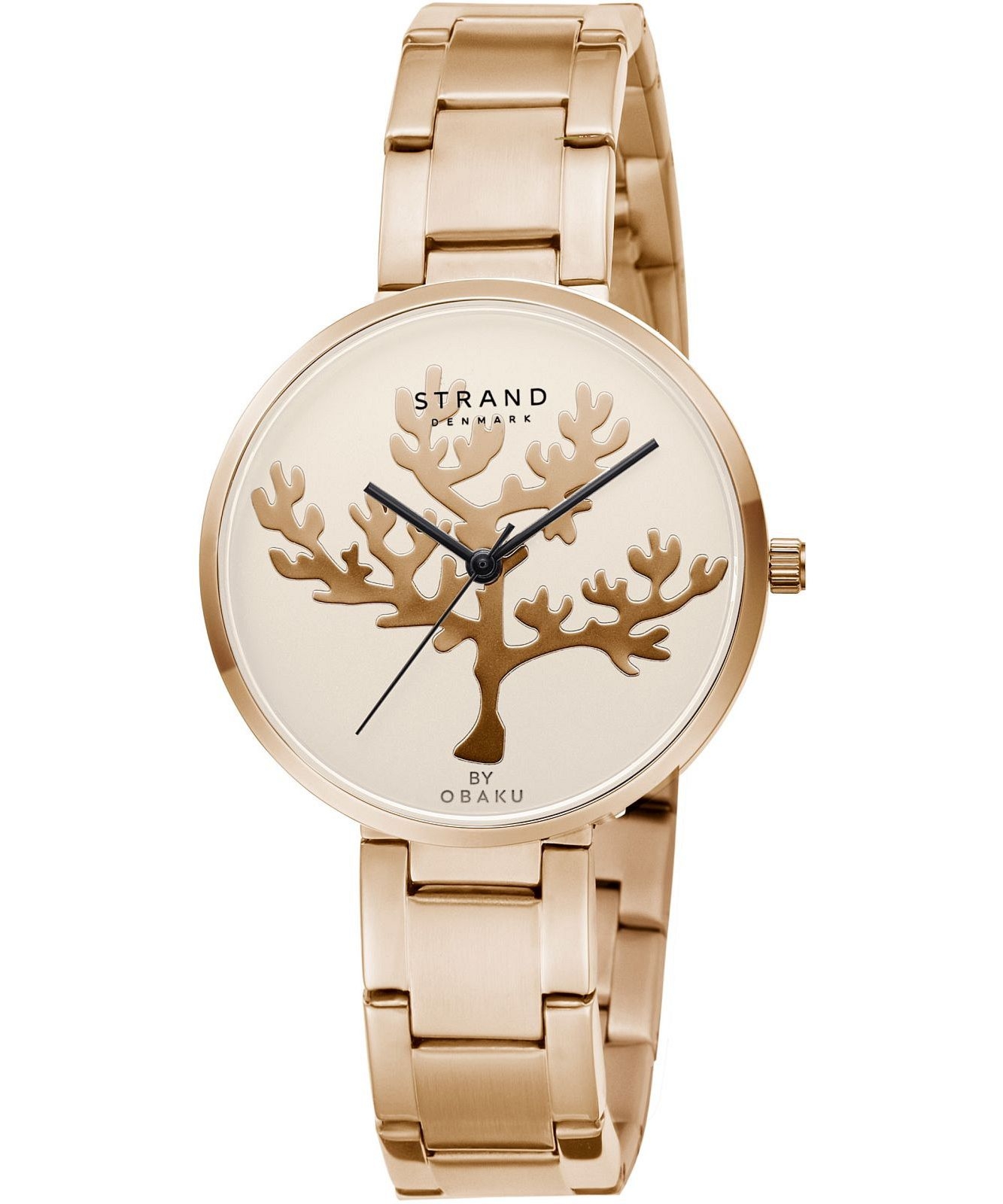 Zegarek damski Strand by Obaku Coral S700LXVVSV-DCR