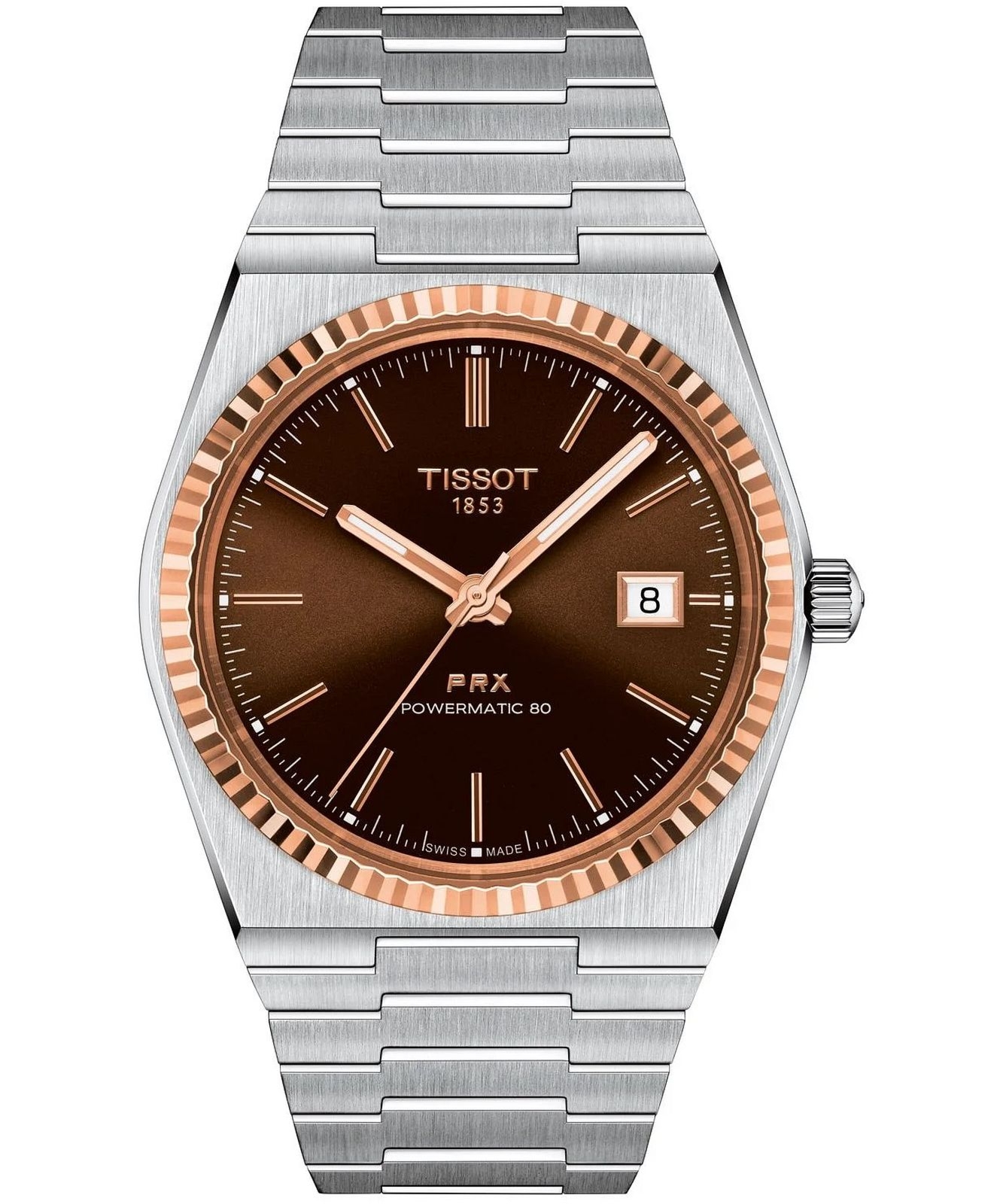 Zegarek męski Tissot T-Classic PRX Powermatic 80 T931.407.41.291.00 (T9314074129100)