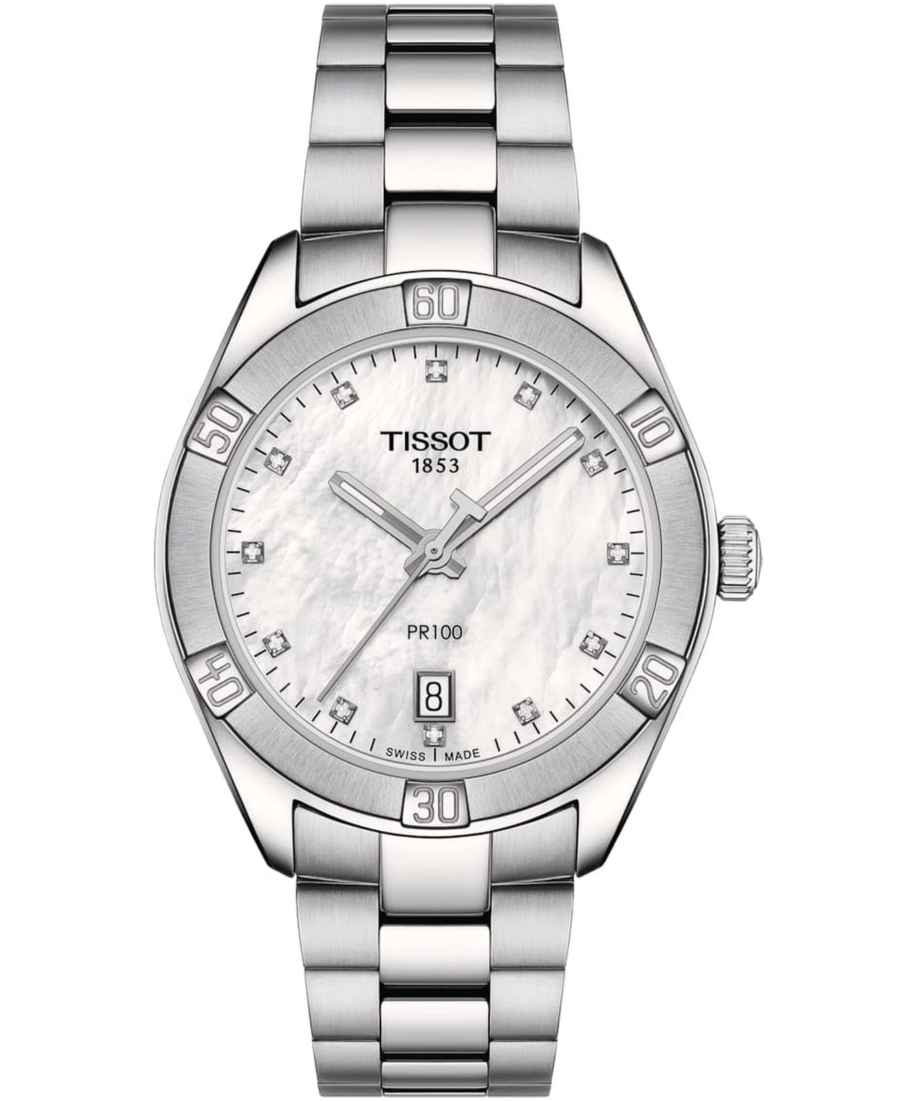 Zegarek damski Tissot PR 100 Sport Chic T101.910.11.116.00 (T1019101111600)