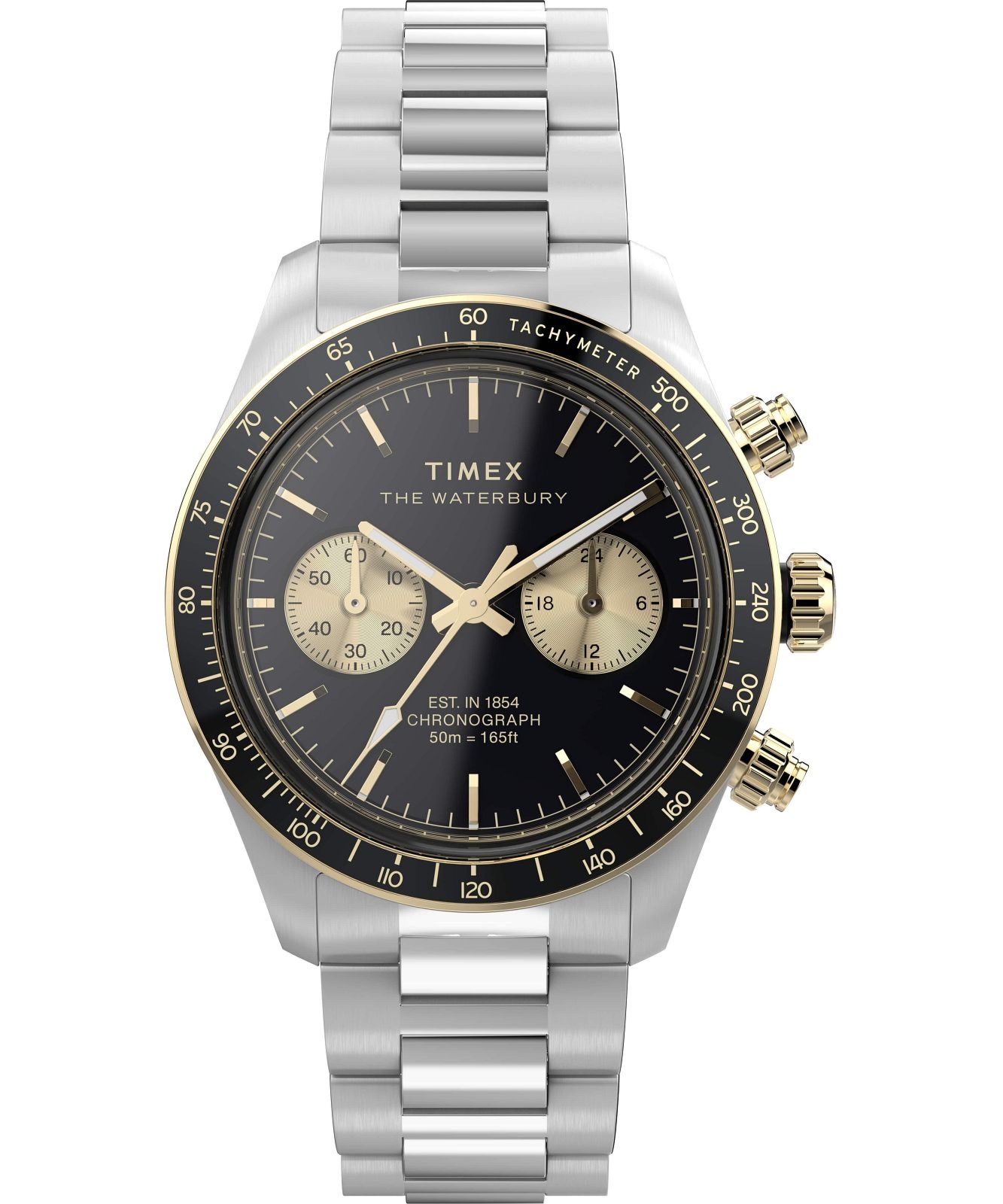 Zegarek męski Timex Waterbury Heritage Chronograph TW2Y24000