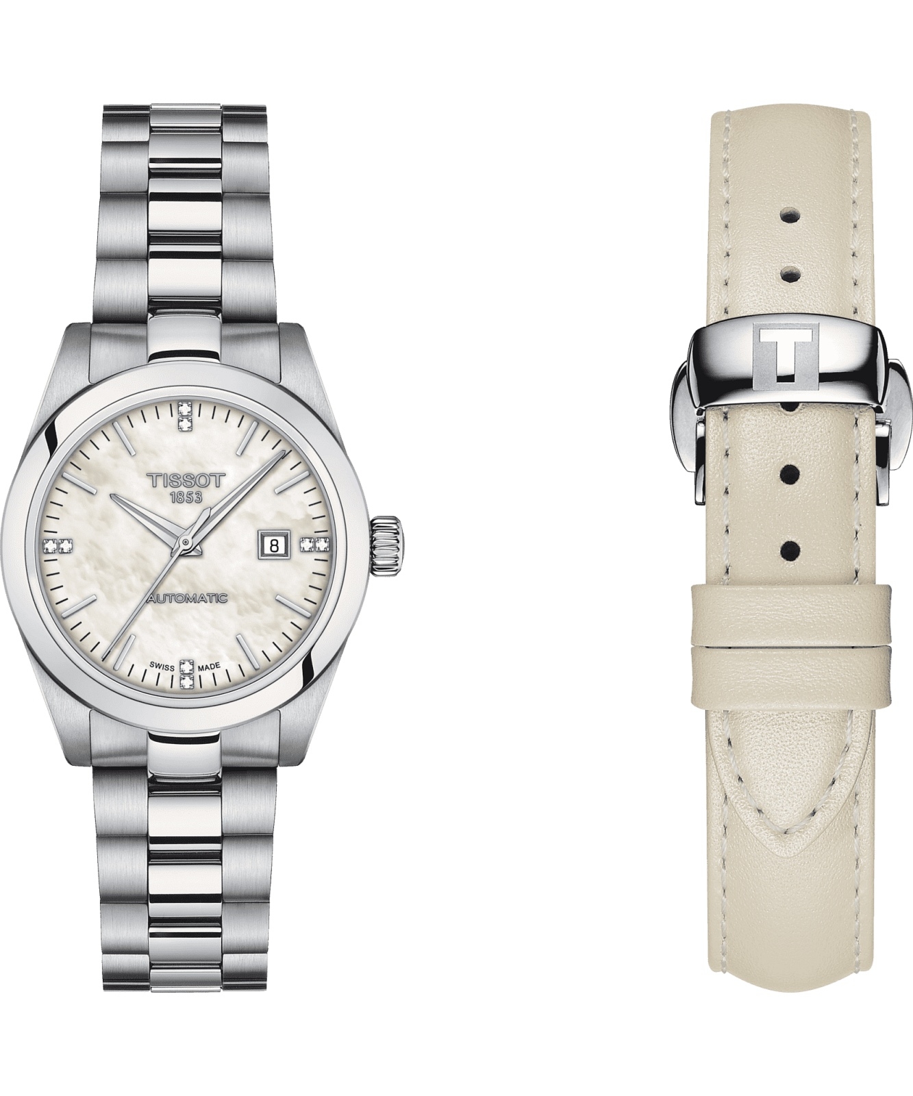 Zegarek damski Tissot T-My Lady Automatic T132.007.11.116.00 (T1320071111600)