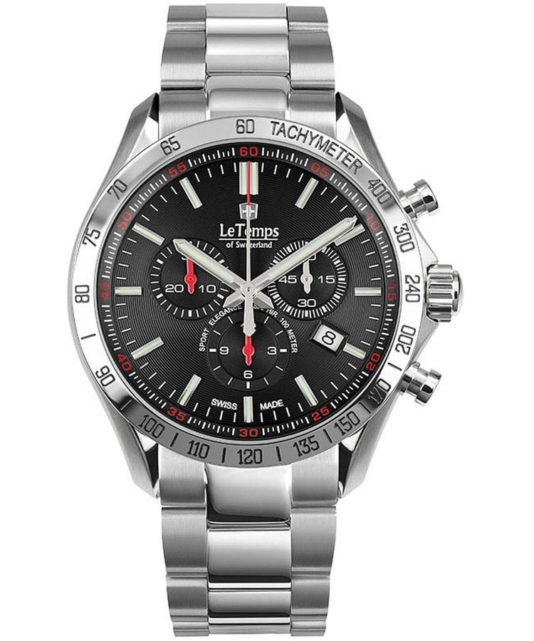 Zegarek męski Le Temps Sport Elegance Chrono LT1041.108BS01