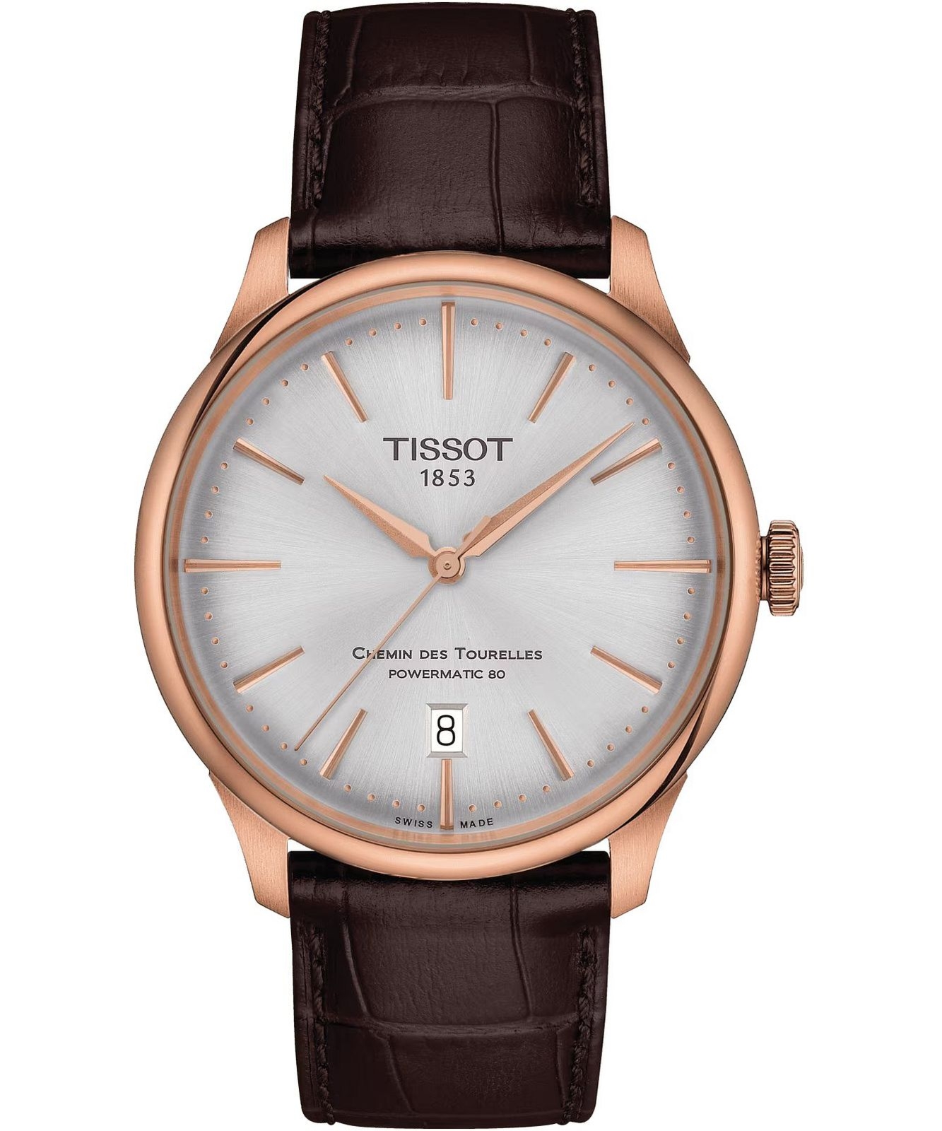 Zegarek Tissot Chemin des Tourelles Powermatic 80 T139.807.36.031.00 (T1398073603100)