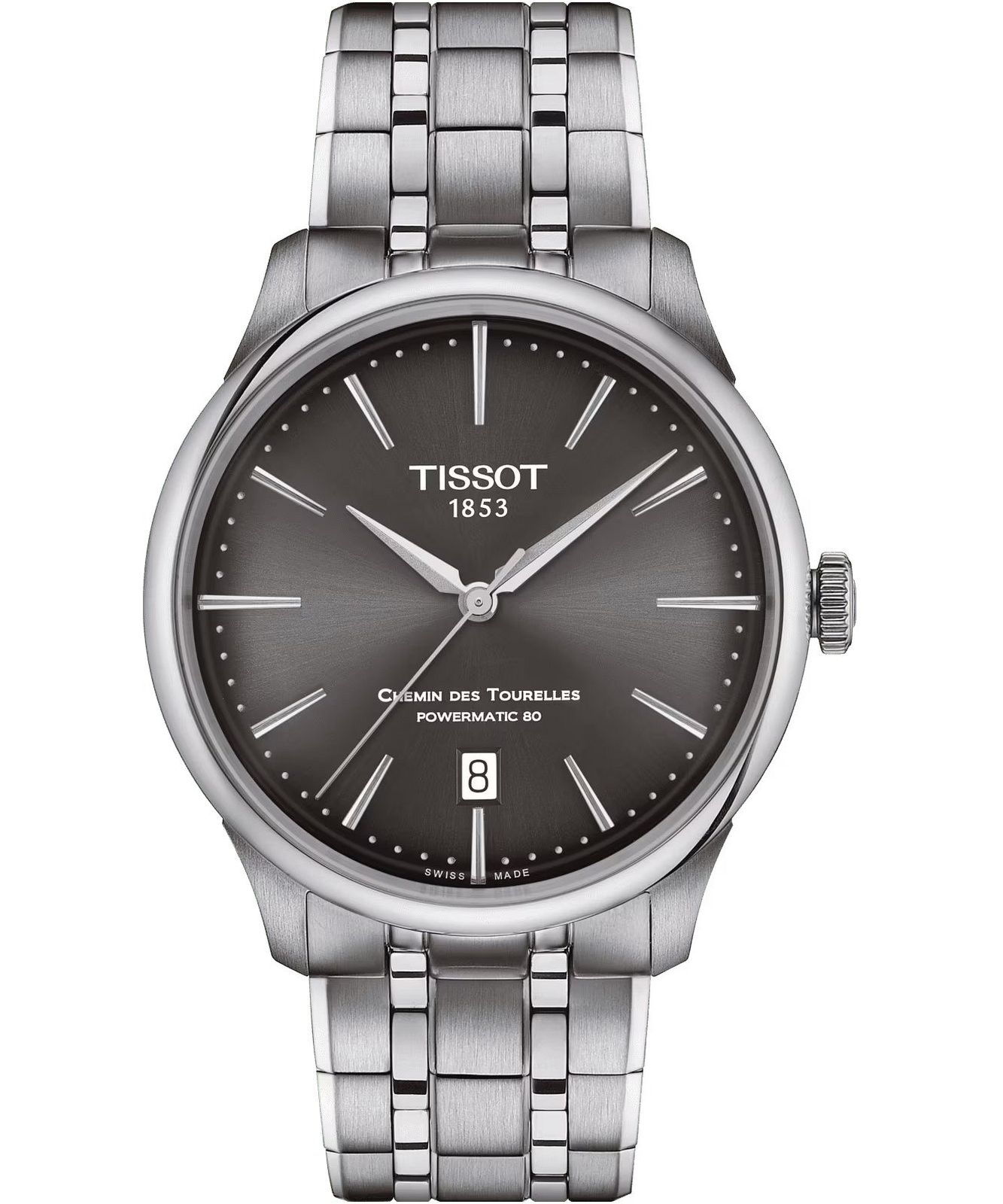 Zegarek Tissot Chemin des Tourelles Powermatic 80 T139.807.11.061.00 (T1398071106100)
