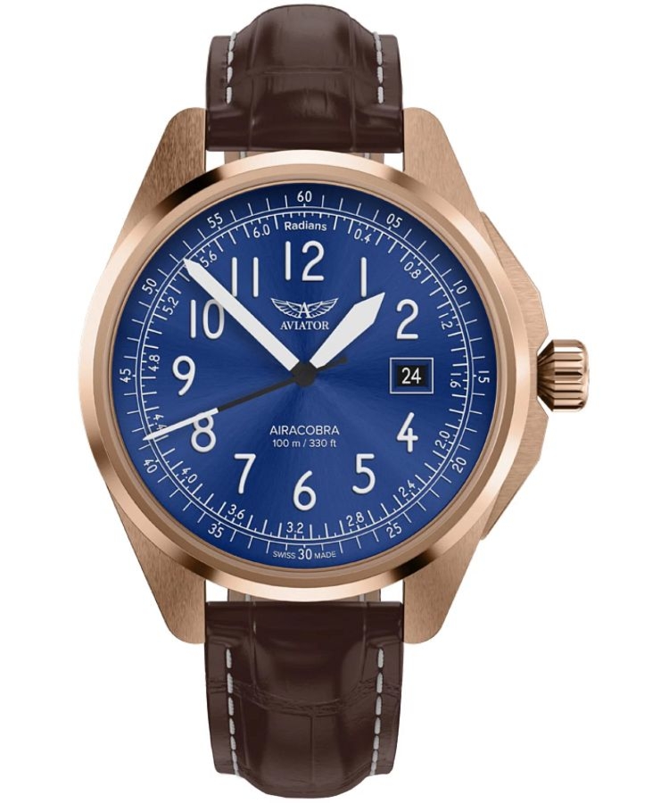 Zegarek męski Aviator Airacobra 43 Type B V.1.38.2.325.4