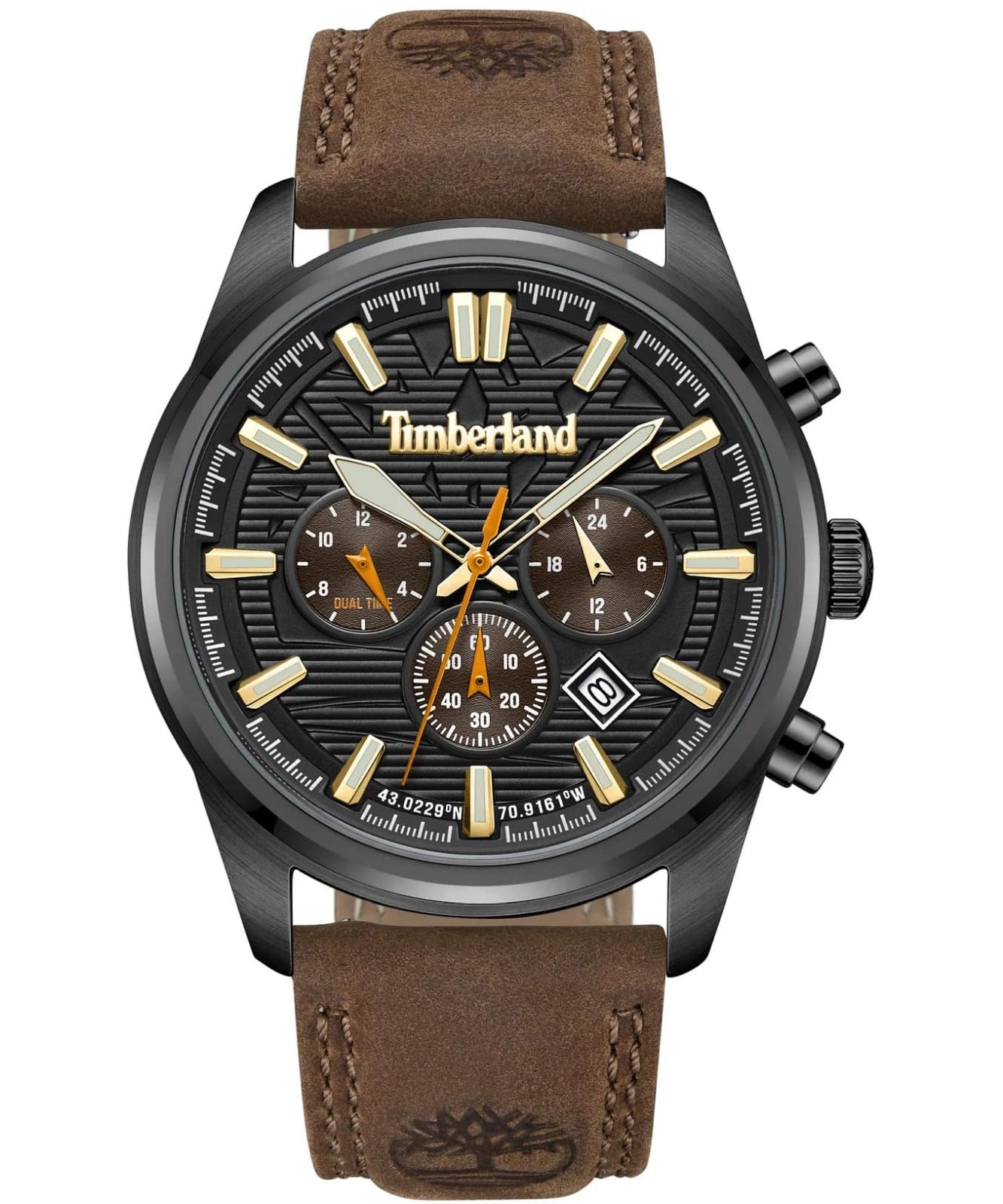Zegarek męski Timberland Northbridge Dual Time TDWGF0009603 (TBL.TDWGF0009603)