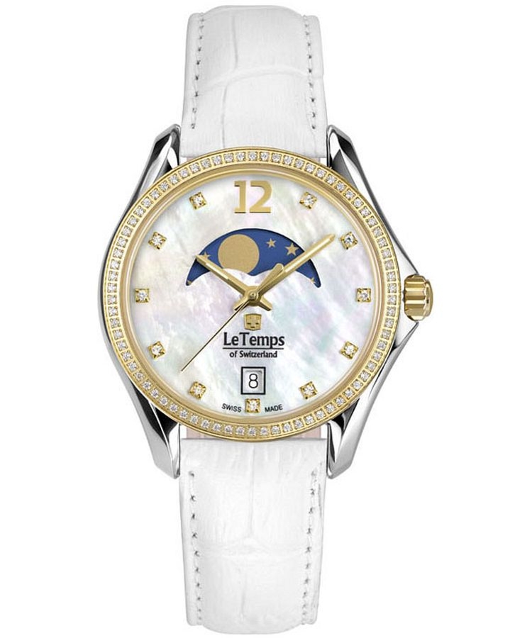 Zegarek damski Le Temps Sport Elegance Moon Phase LT1030.66BL64