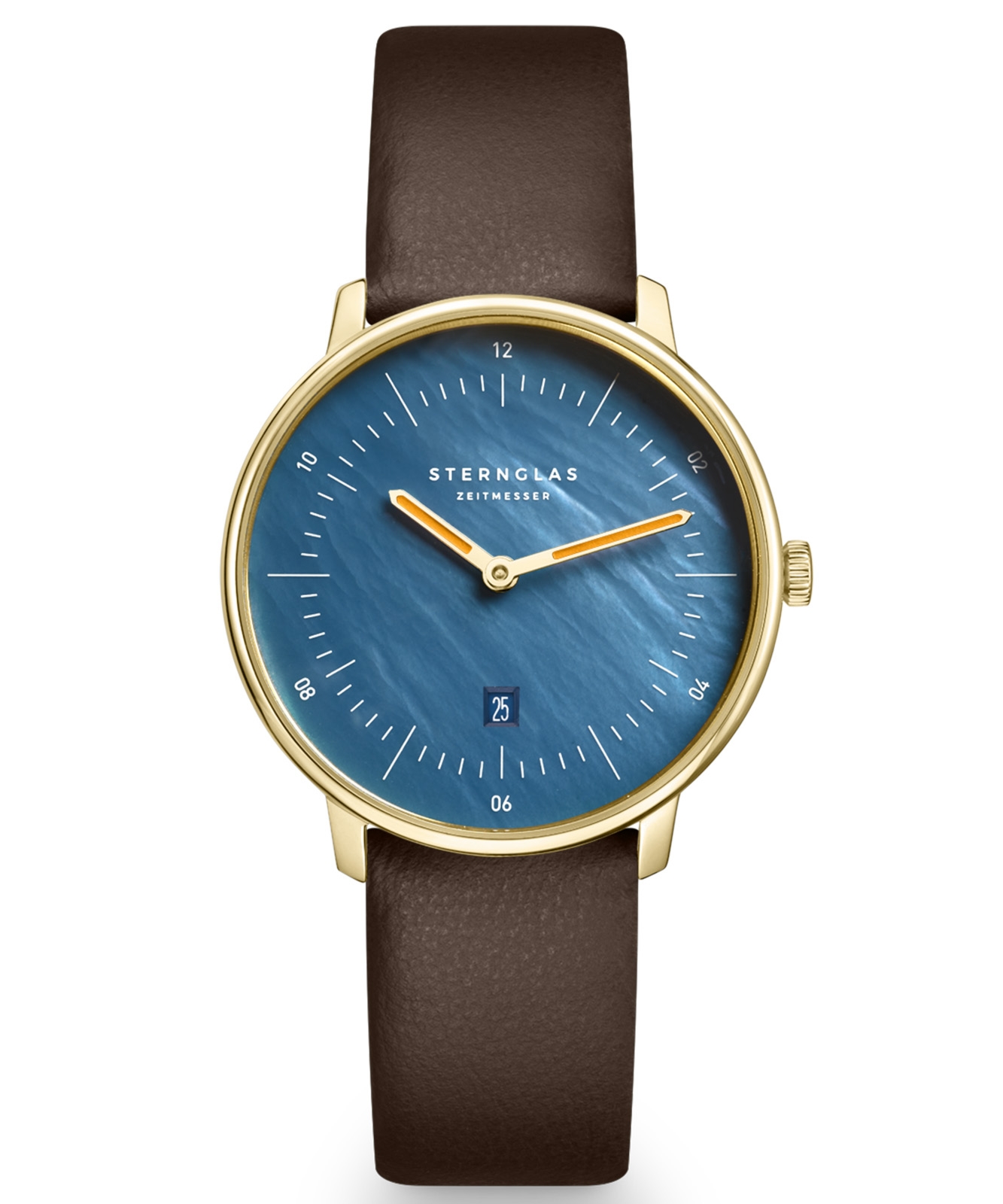 Zegarek damski Sternglas Naos XS Edition Mother Of Pearl S01-NDP07-KL18