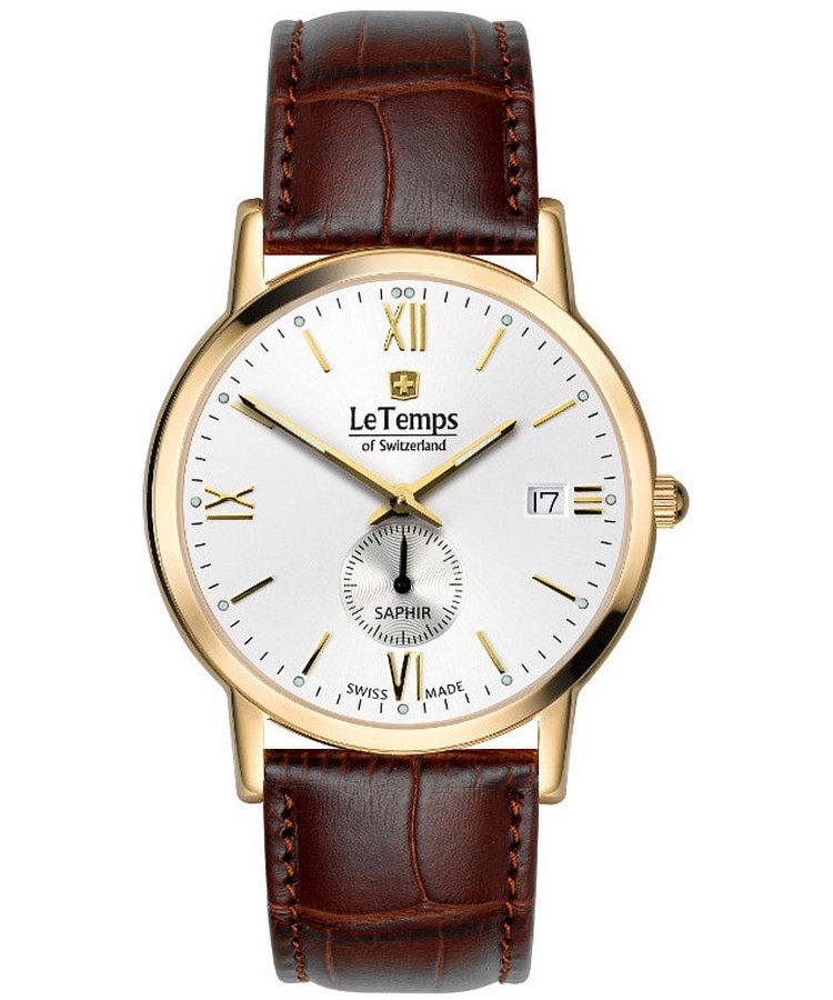 Zegarek męski Le Temps Flat Elegance LT1087.82BL62