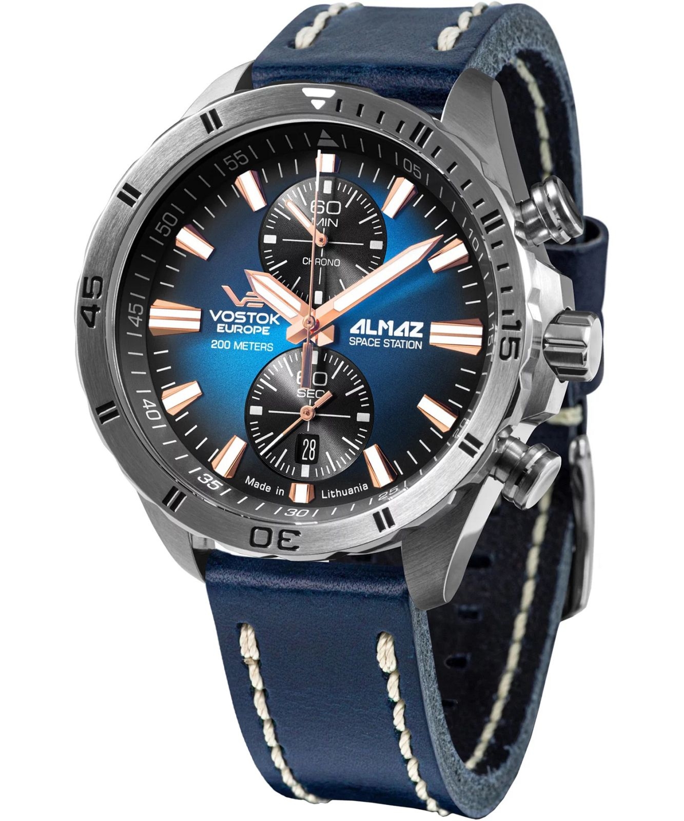 Zegarek męski Vostok Europe Almaz Chrono Limited Edition 6S11-320A675