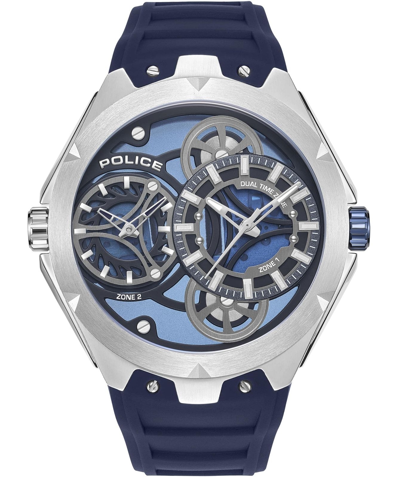 Zegarek męski Police Scepter Open Heart Dual Time PEWGM0081703